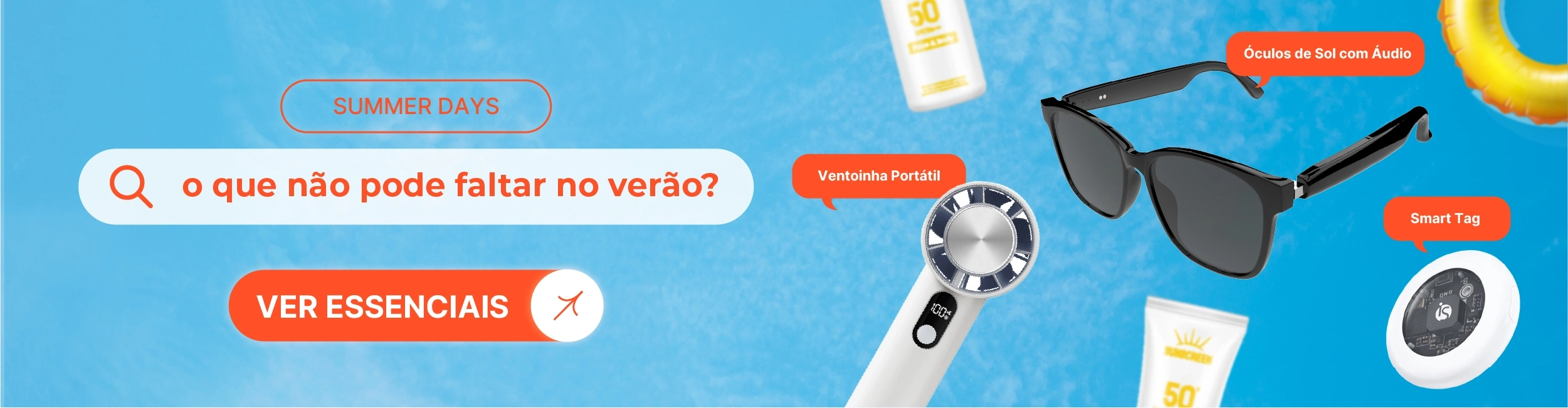 Acessórios Verão