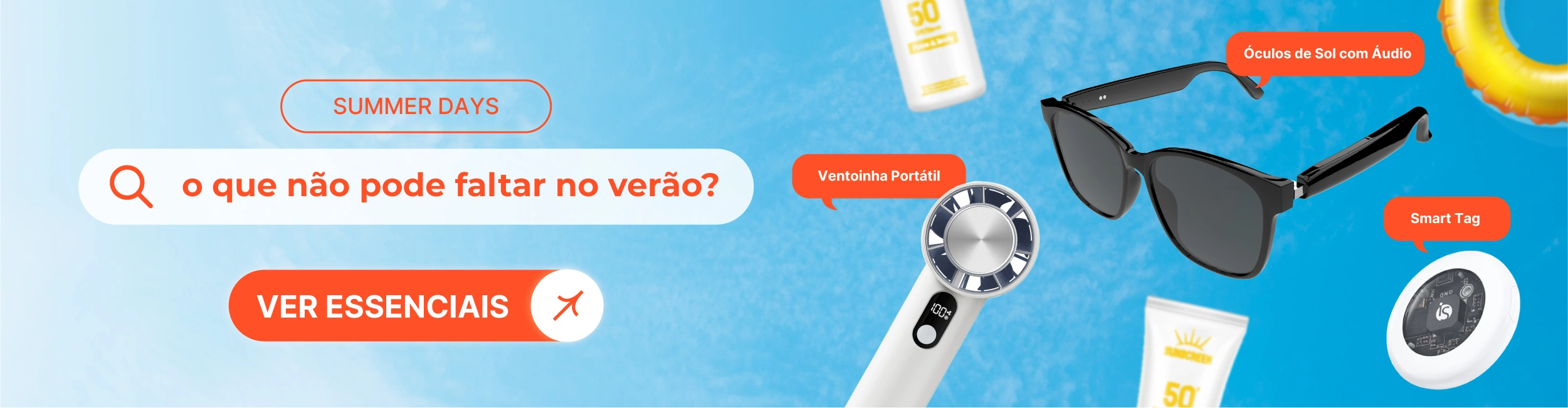 Acessórios Verão