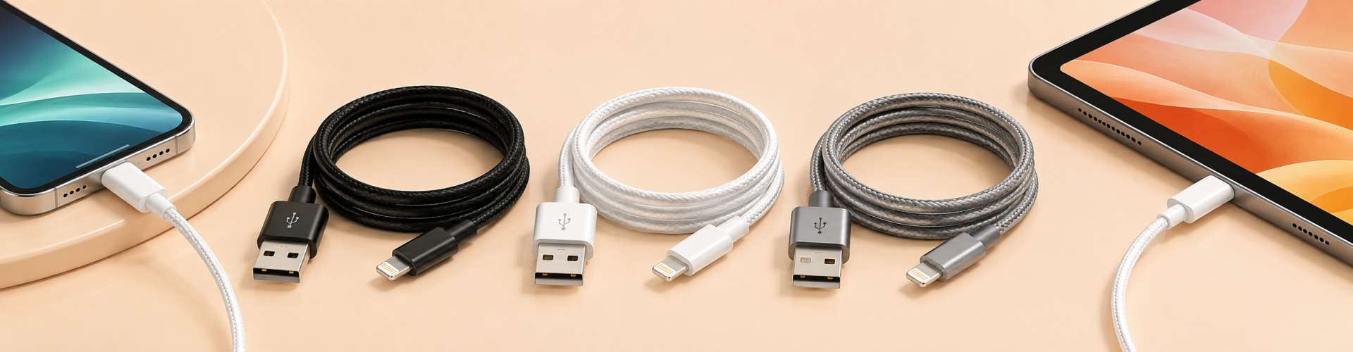 Cabos USB - Lightning