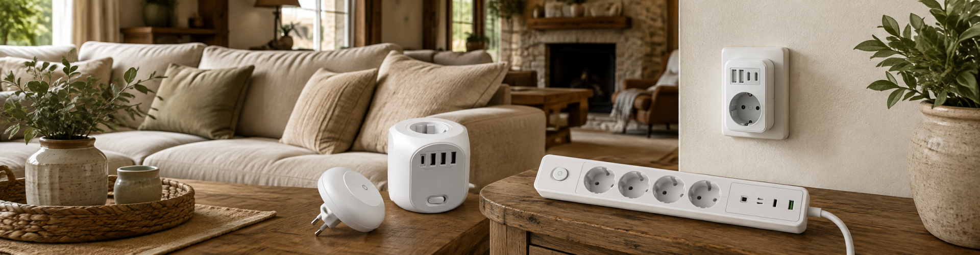 Tomadas e Extensões Elétricas