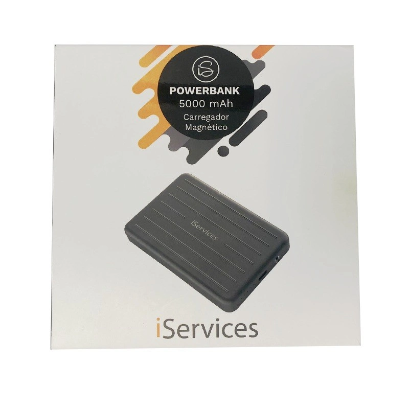 Powerbank 5000 mAh Metálica