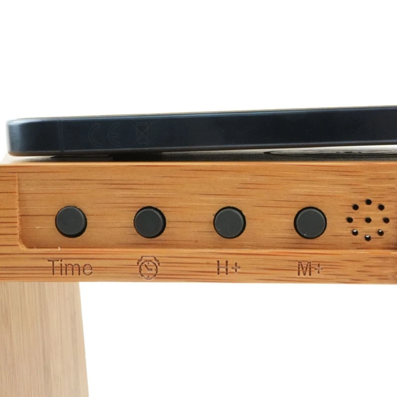 Lámpara con Cargador Inalámbrico Bamboo 5 en 1