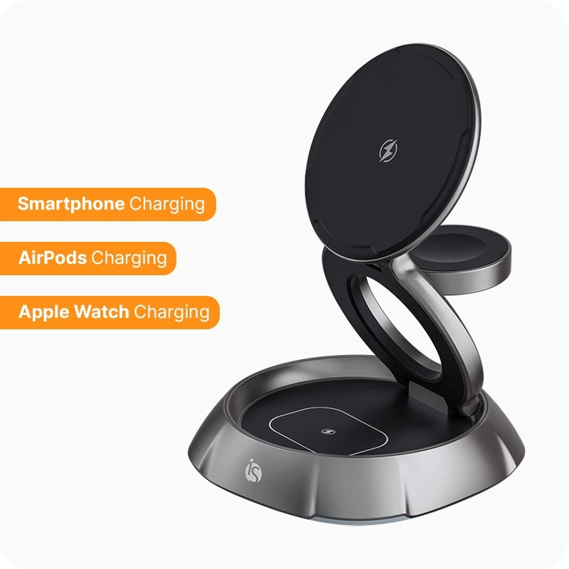 Cargador Magnético Inalámbrico 3 en 1