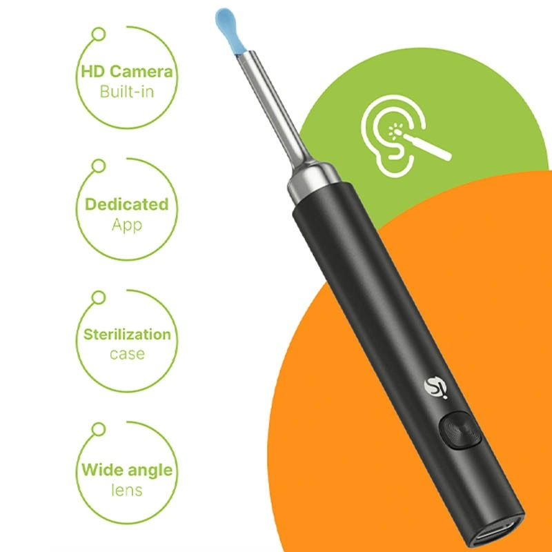 Limpiador de Oídos con Caja Esterilizador