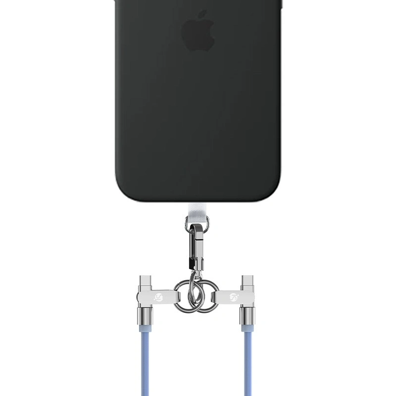 Cordón de Silicona con Carga USB-C para celular