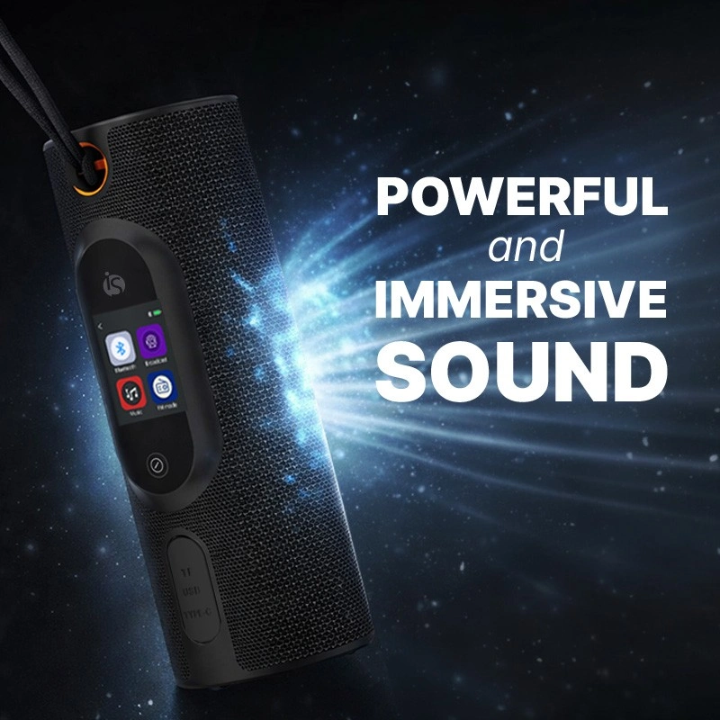 Altavoz Bluetooth con pantalla LCD