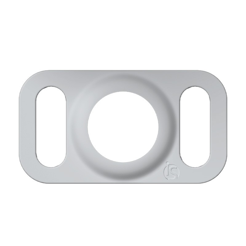 Capa AirTag para Coleira Cinzento