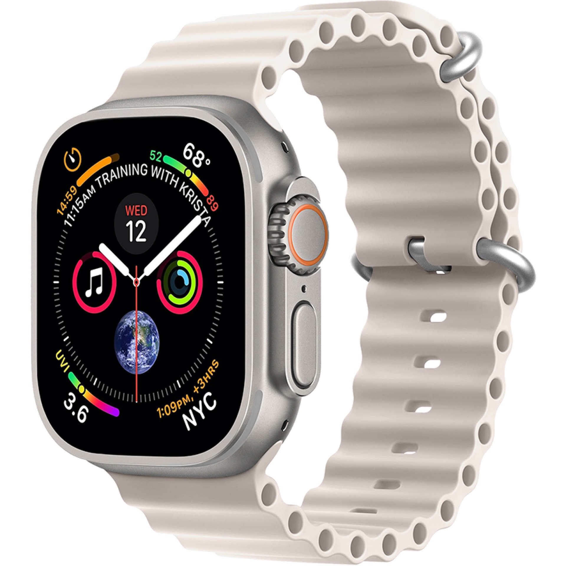Correa Ocean para Apple Watch 38/40/41mm Beige