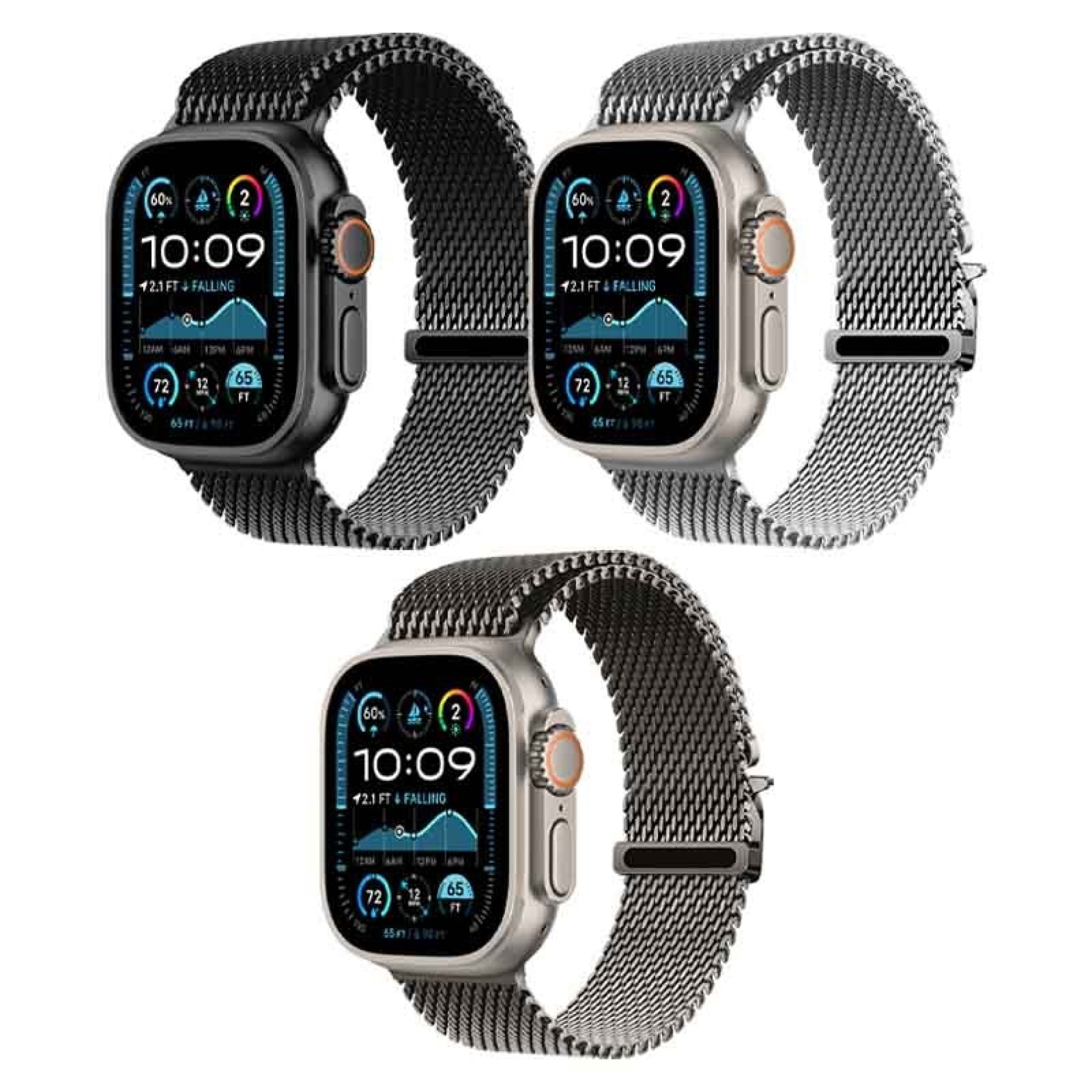 Correa Apple Watch Milanesa con Cremallera