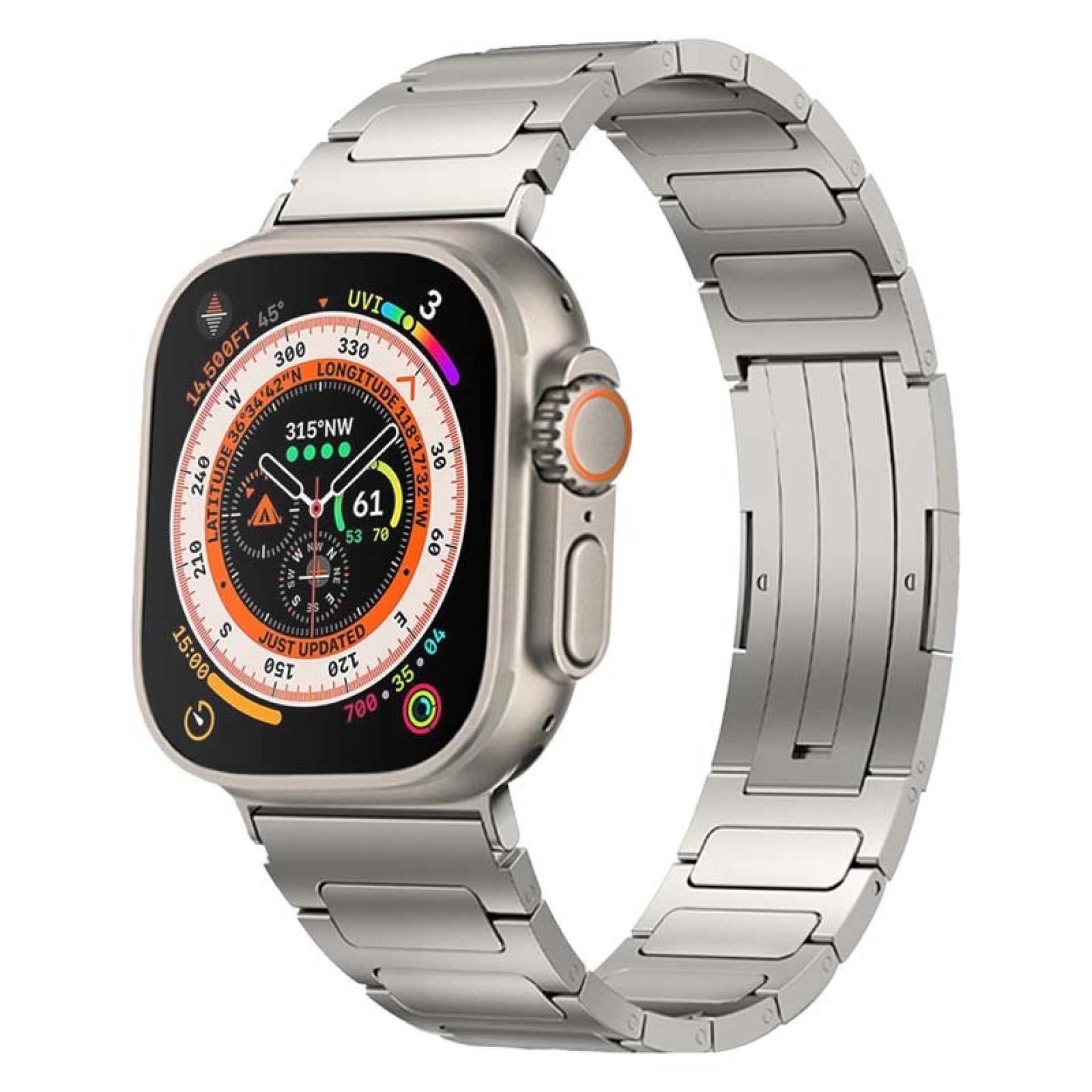 Correa Apple Watch em Titanio