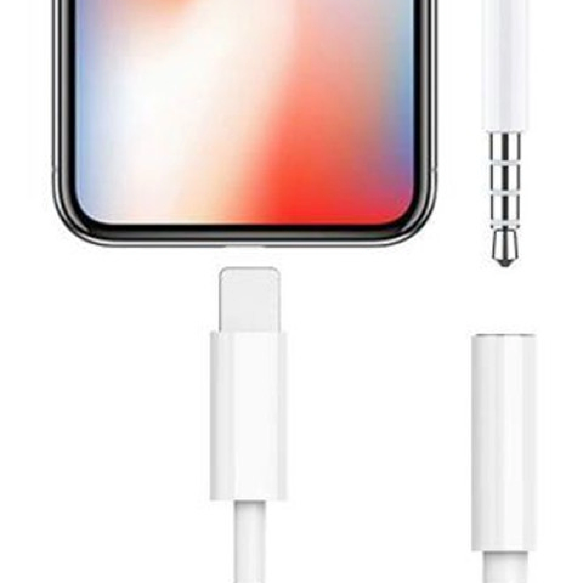 Adaptador Lightning para Auriculares 3,5mm con iPhone