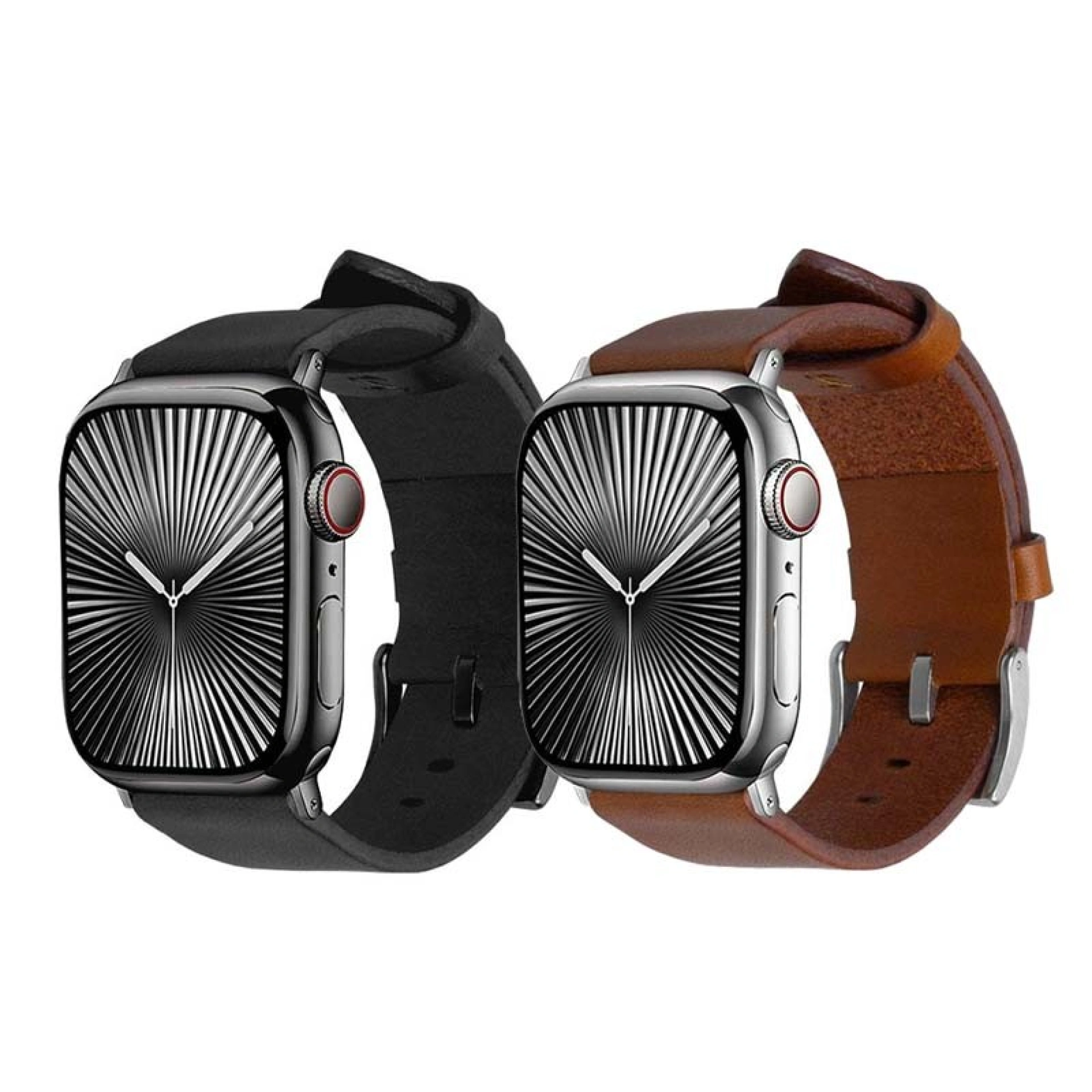 Bracelete Apple Watch em Pele