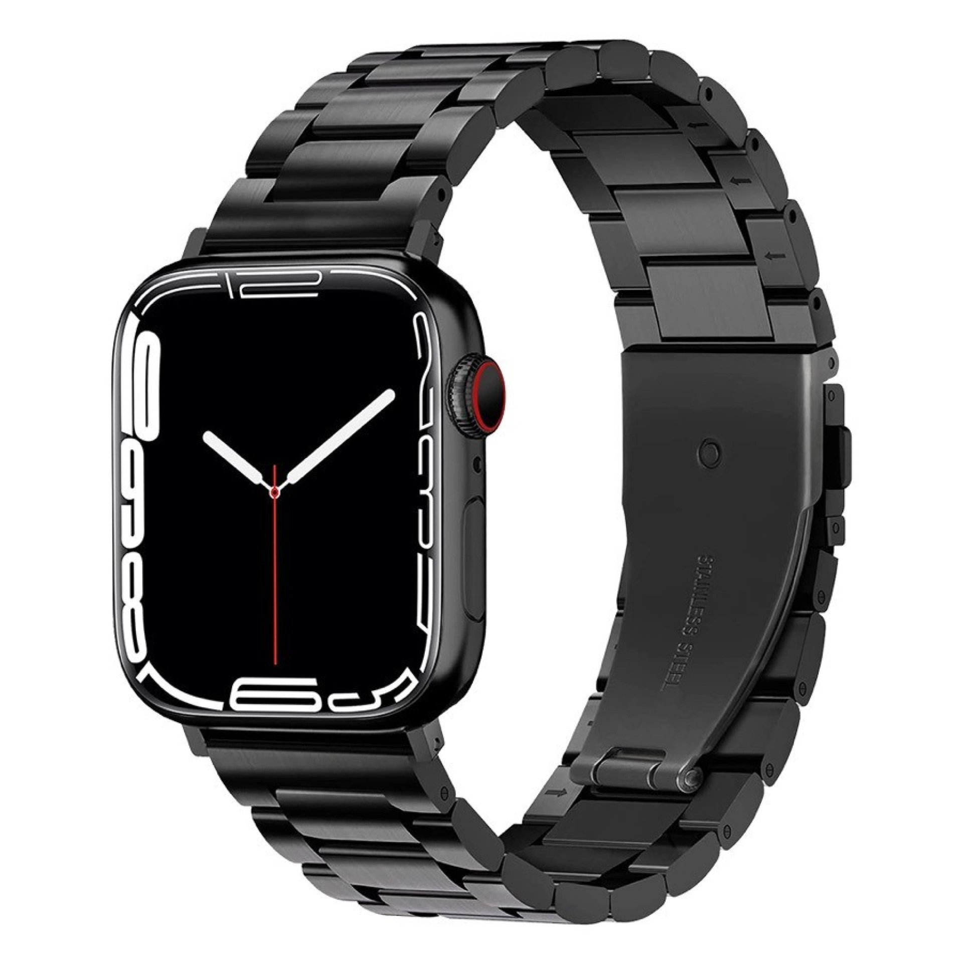 Bracelete Apple Watch Metálica 38/40/41mm Preto