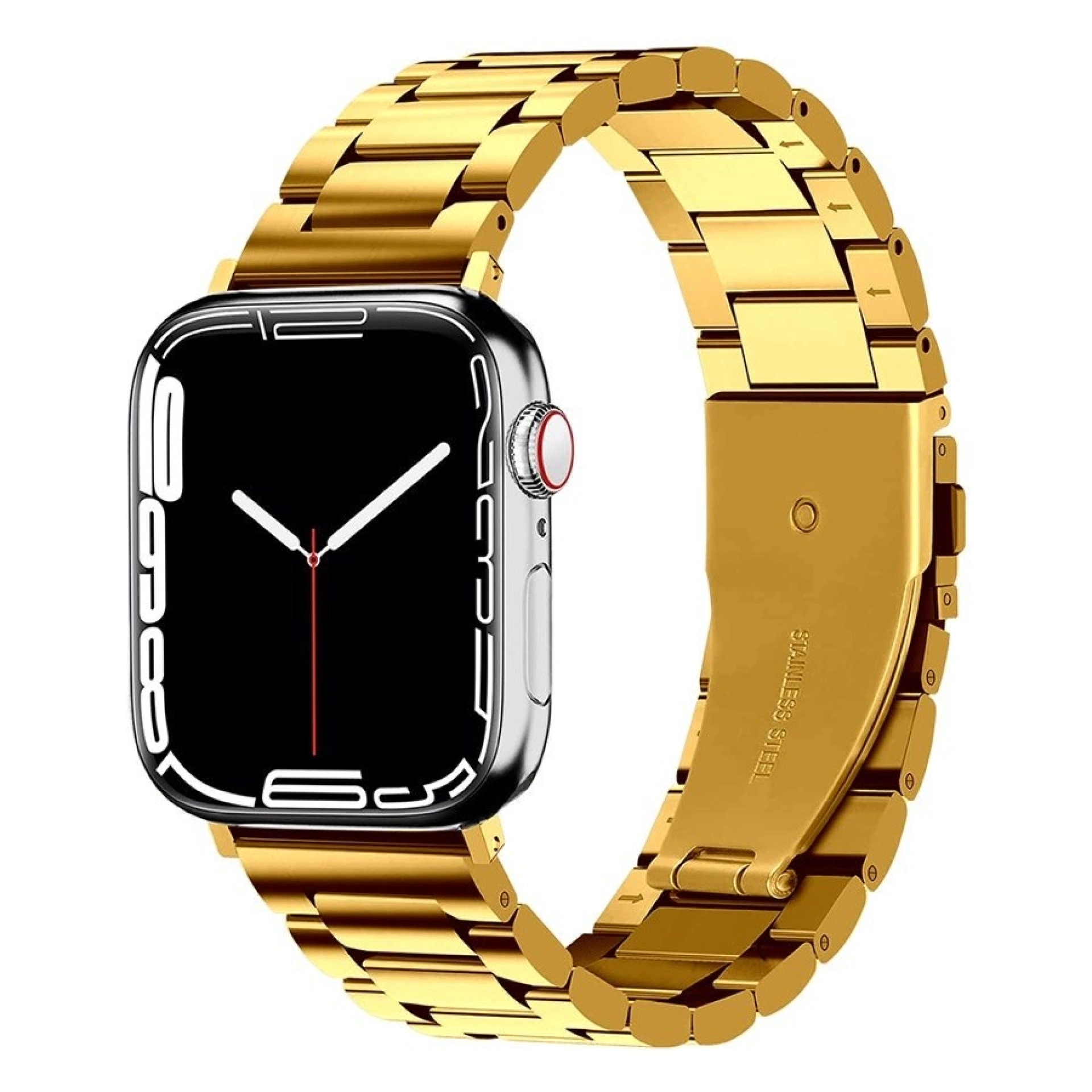 Bracelete Apple Watch Metálica 42/44/45mm Gold