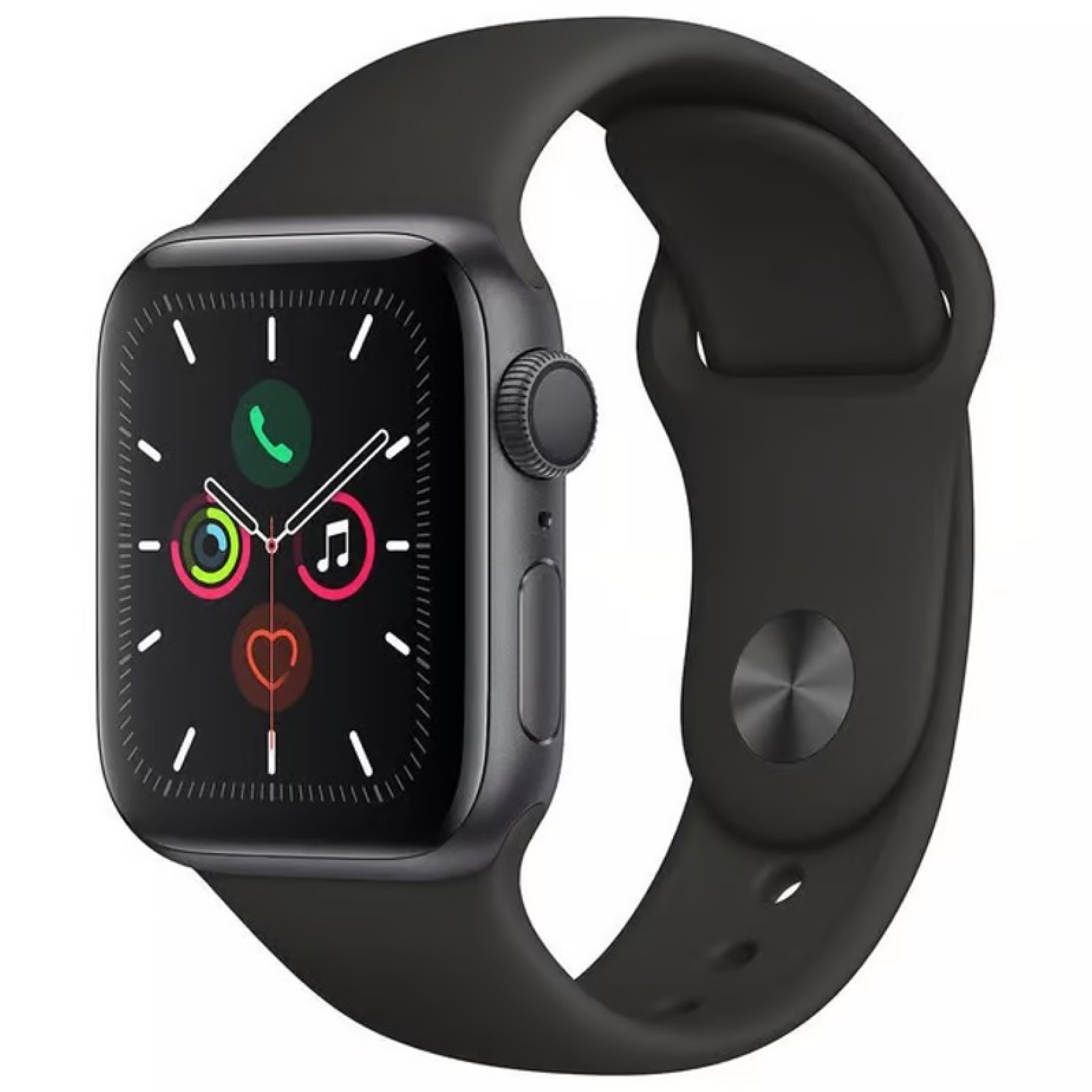 Apple Watch Series 5 44 mm Geweldig GPS Zidelijk grijs