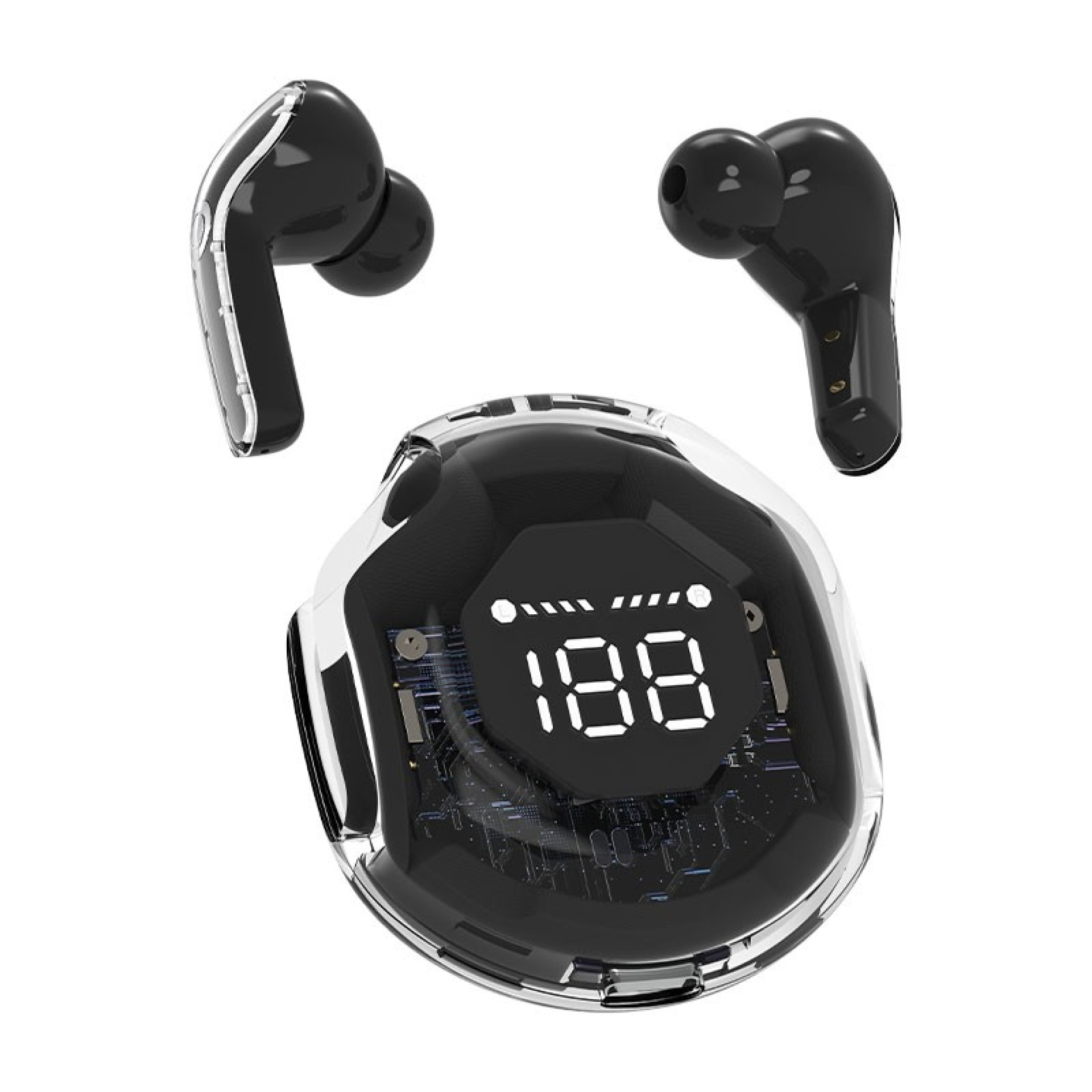 Earpods Bluettoh Neon Black