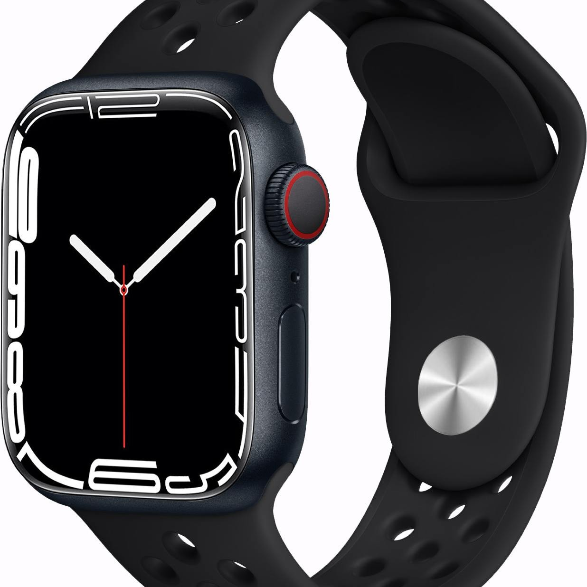 Bracelet Sport Apple Watch 42/44/45mm  S/M Noir