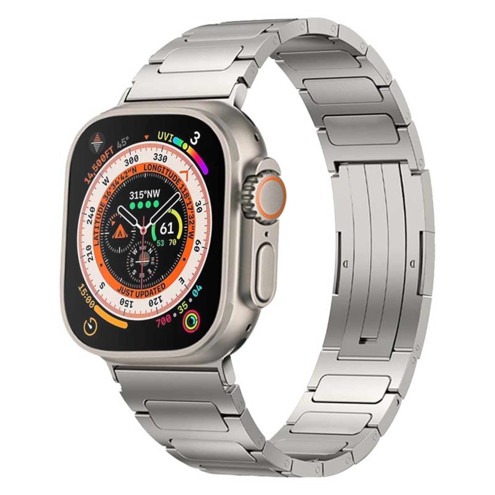 Bracelet Apple Watch en Titane 42   49mm