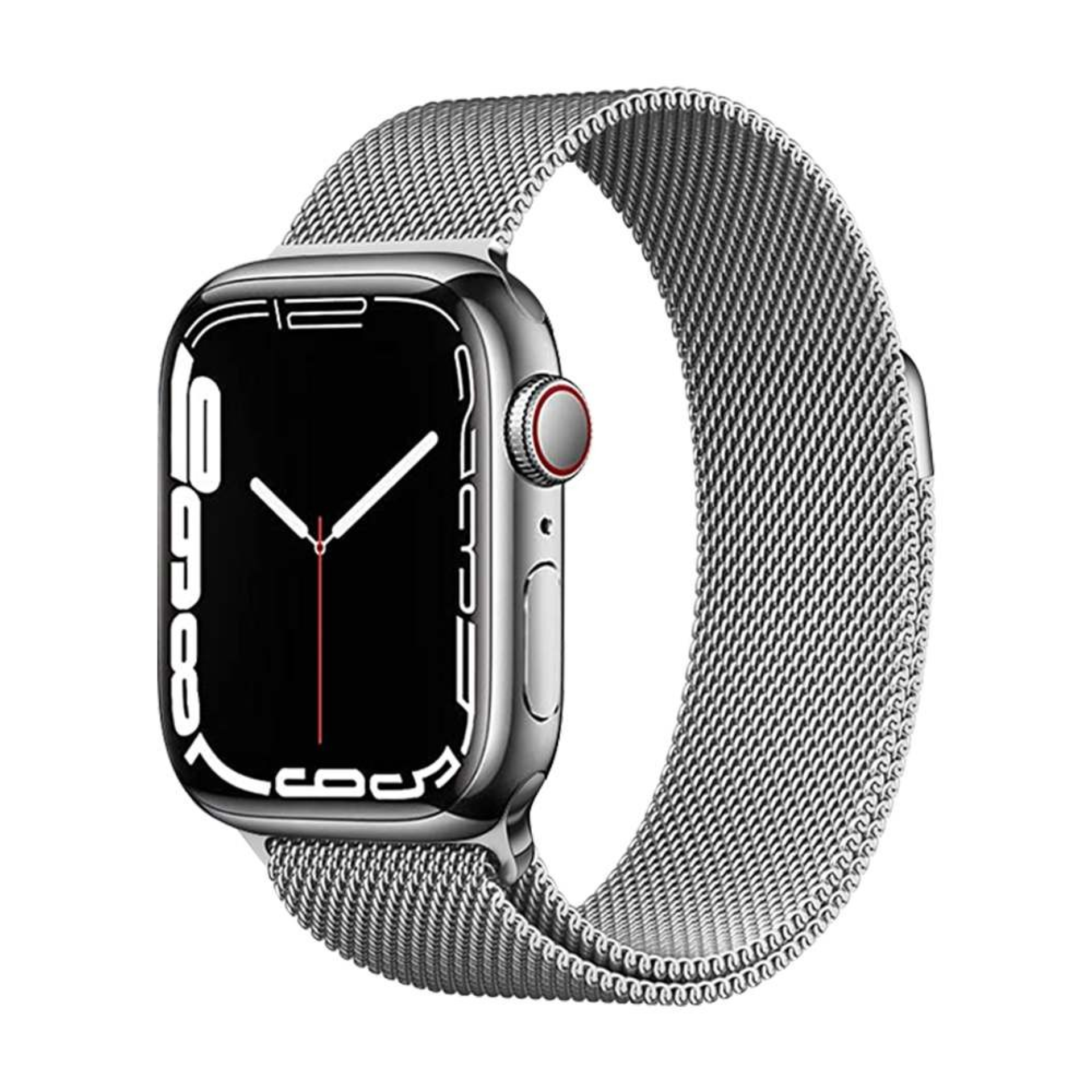 Bracelet Apple Watch Milanais 42/44/45mm Argent
