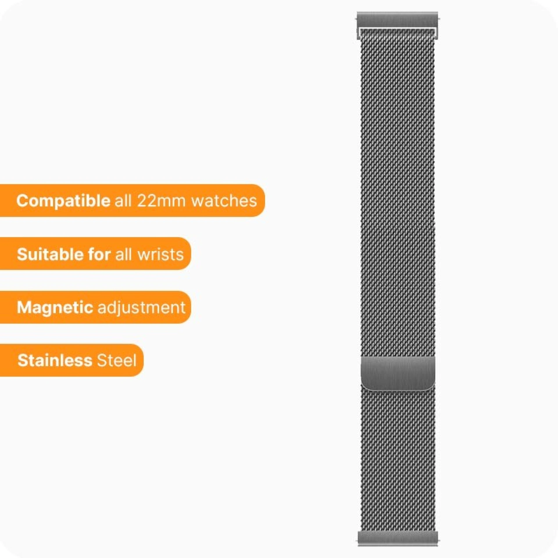 Bracelet Milanais pour iS Smartwatch