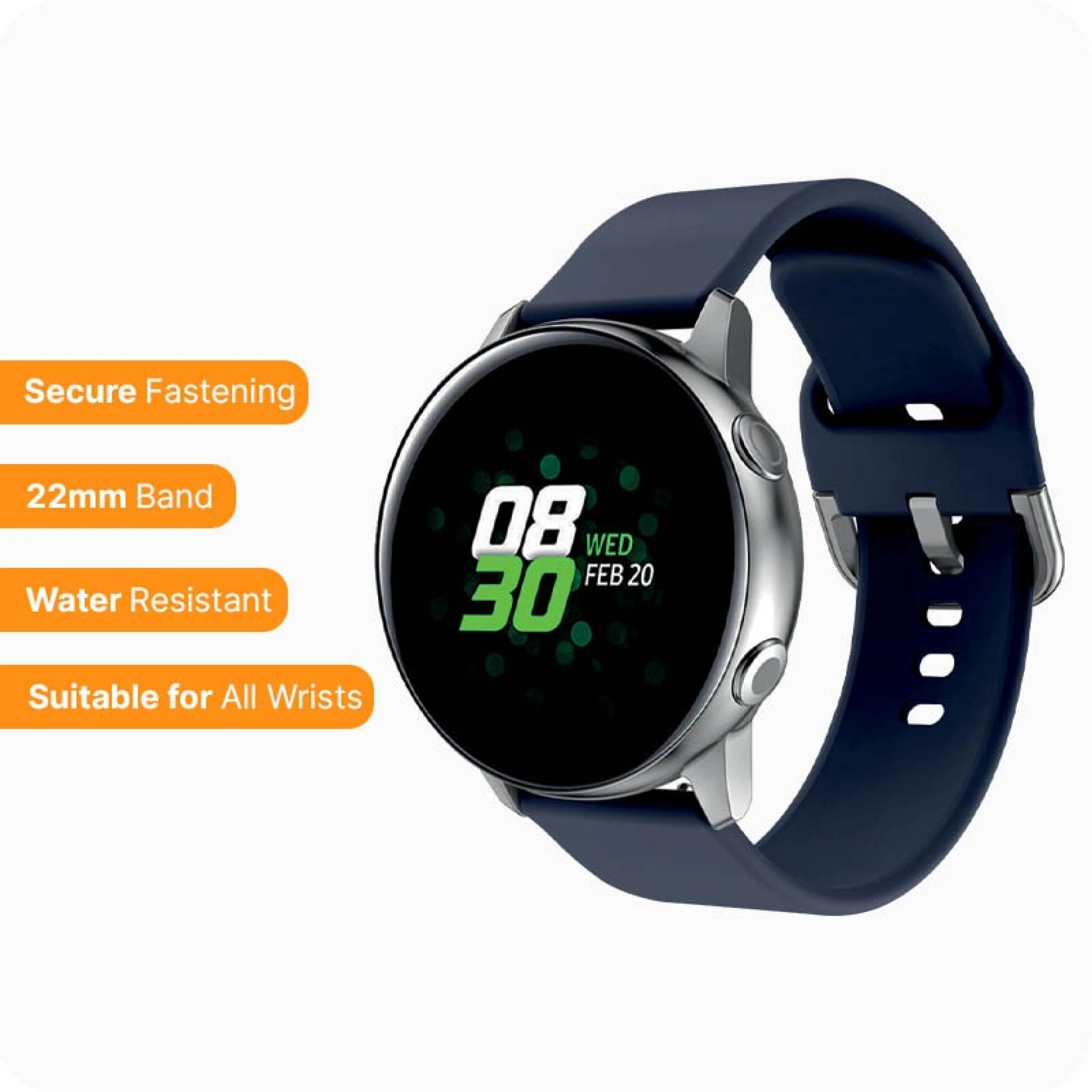 Bracelete Smartwatch em Silicone