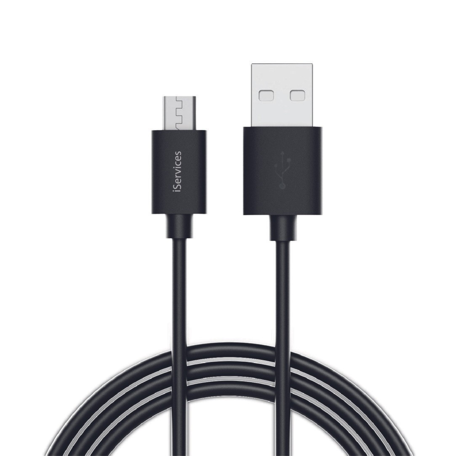 Micro USB-kabel 1 m 2E Zwart