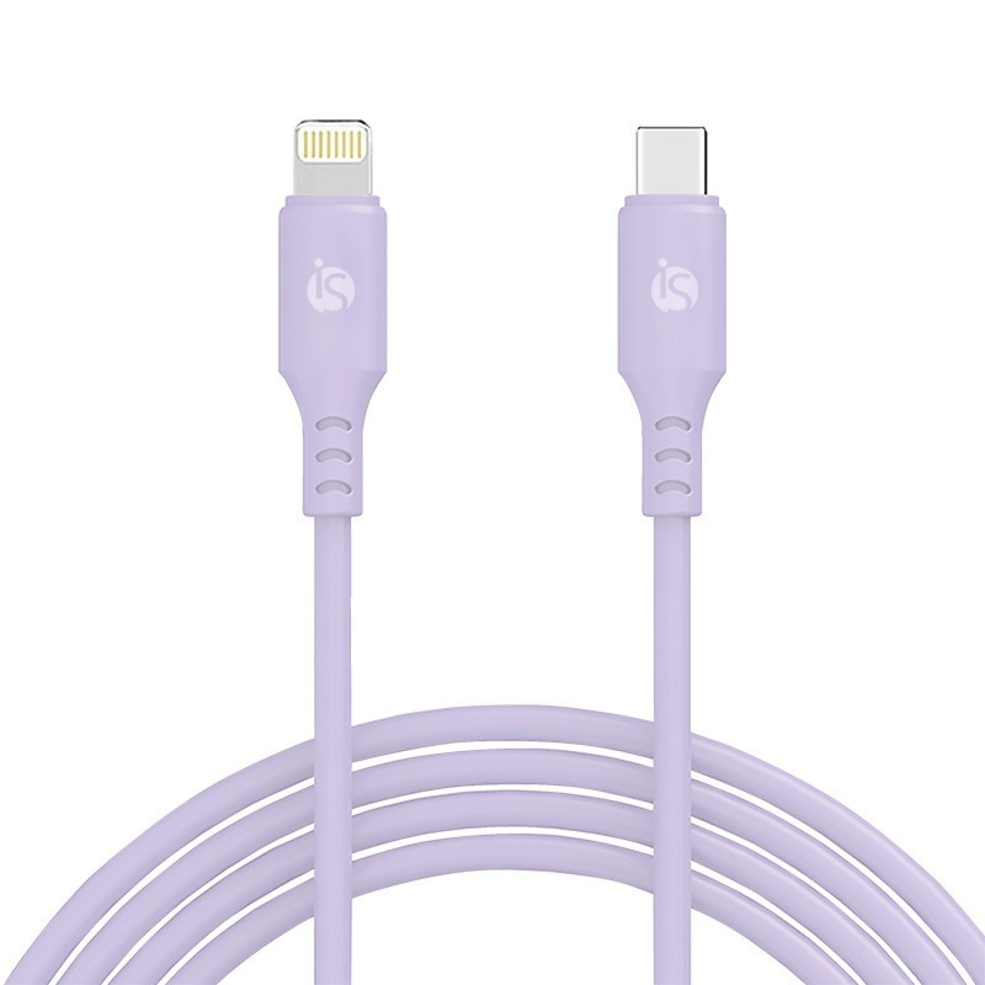 Câble Silicone USB-C - Lightning 1 m Lavanda
