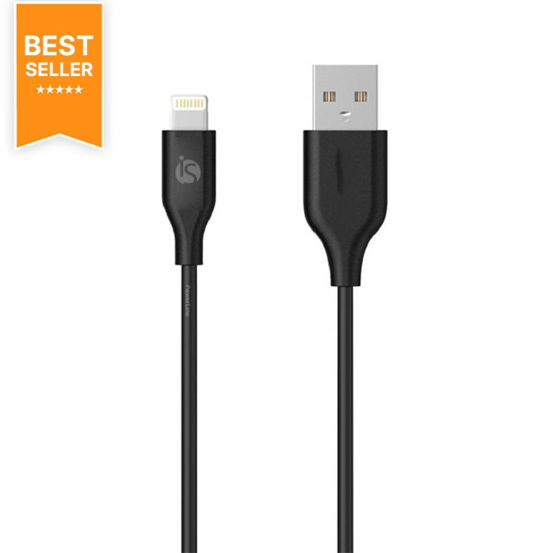 Cable Lightning USB 1 m 2A Negro