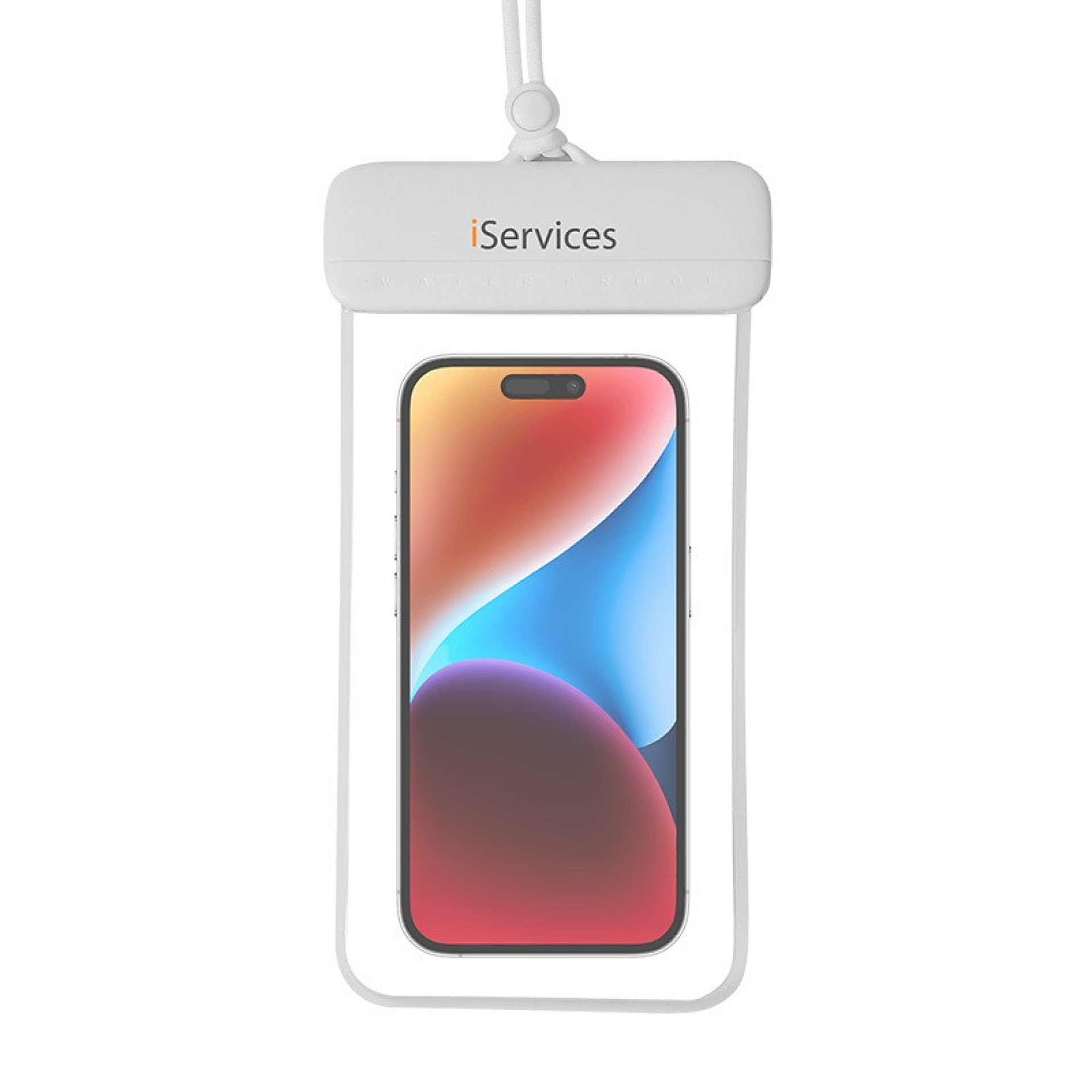Pochette Étanche pour Smartphone Blanc