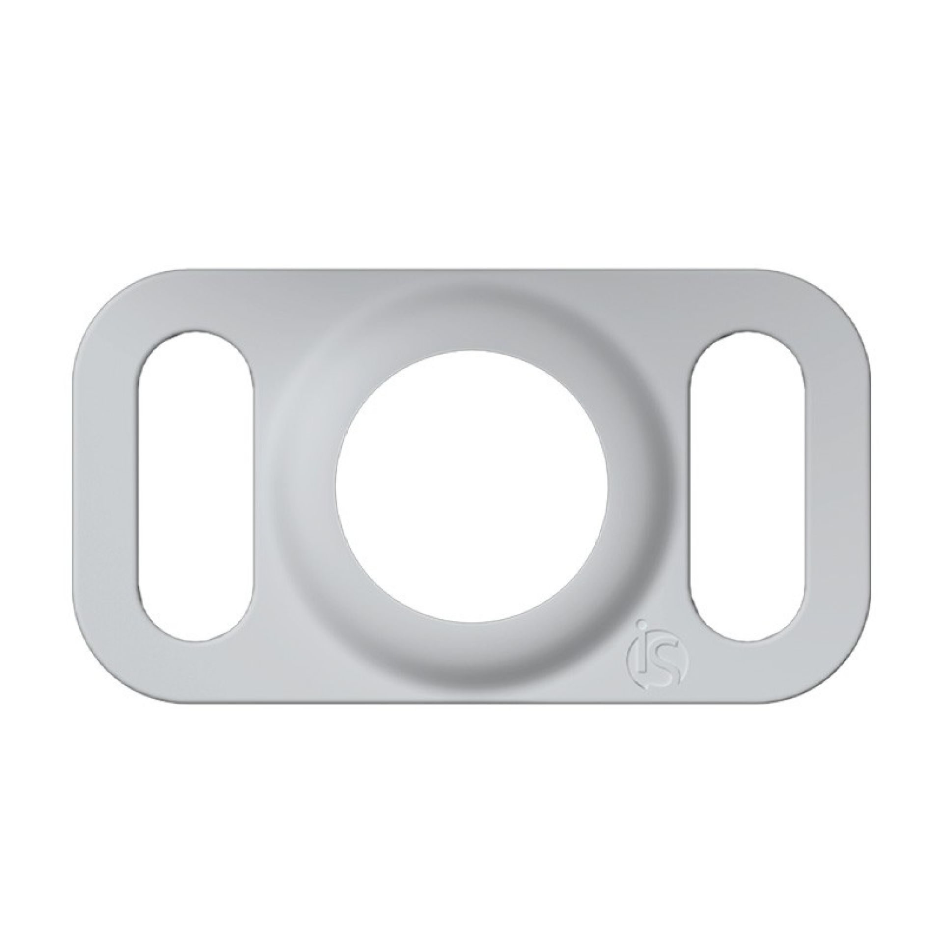 Housse AirTag pour collier Gris