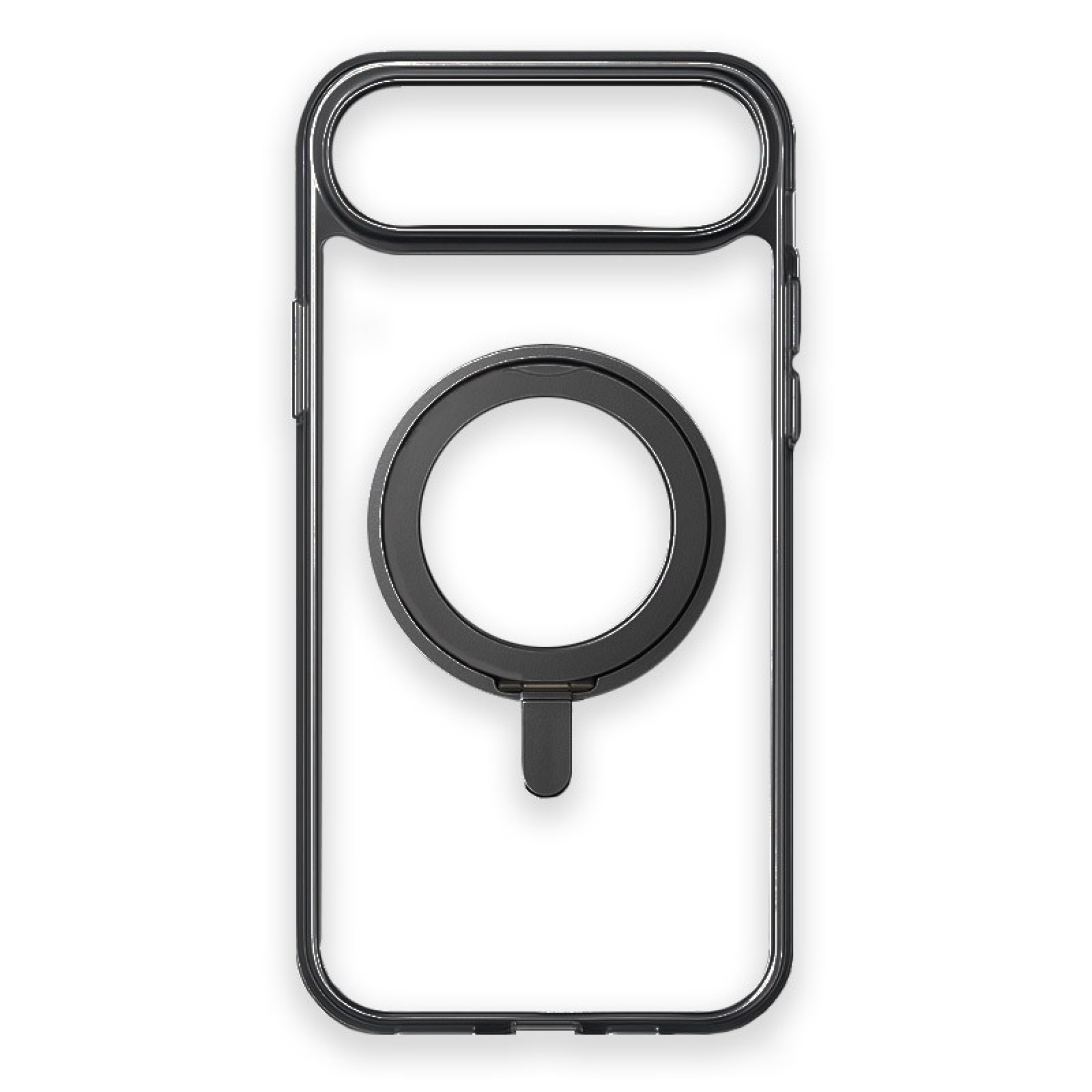 iPhone Hoesje met Ring Holder 14 Pro Max Titanium