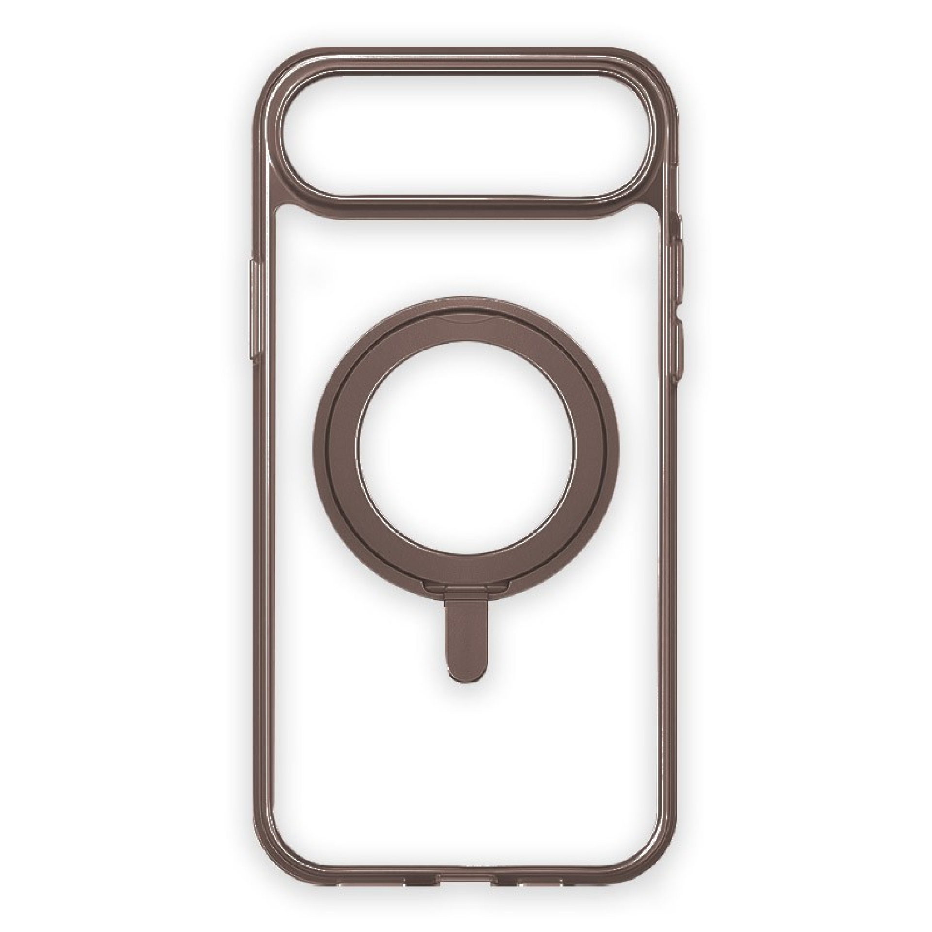 Coque pour iPhone avec Ring Holder Doré Désert 17 Pro Max