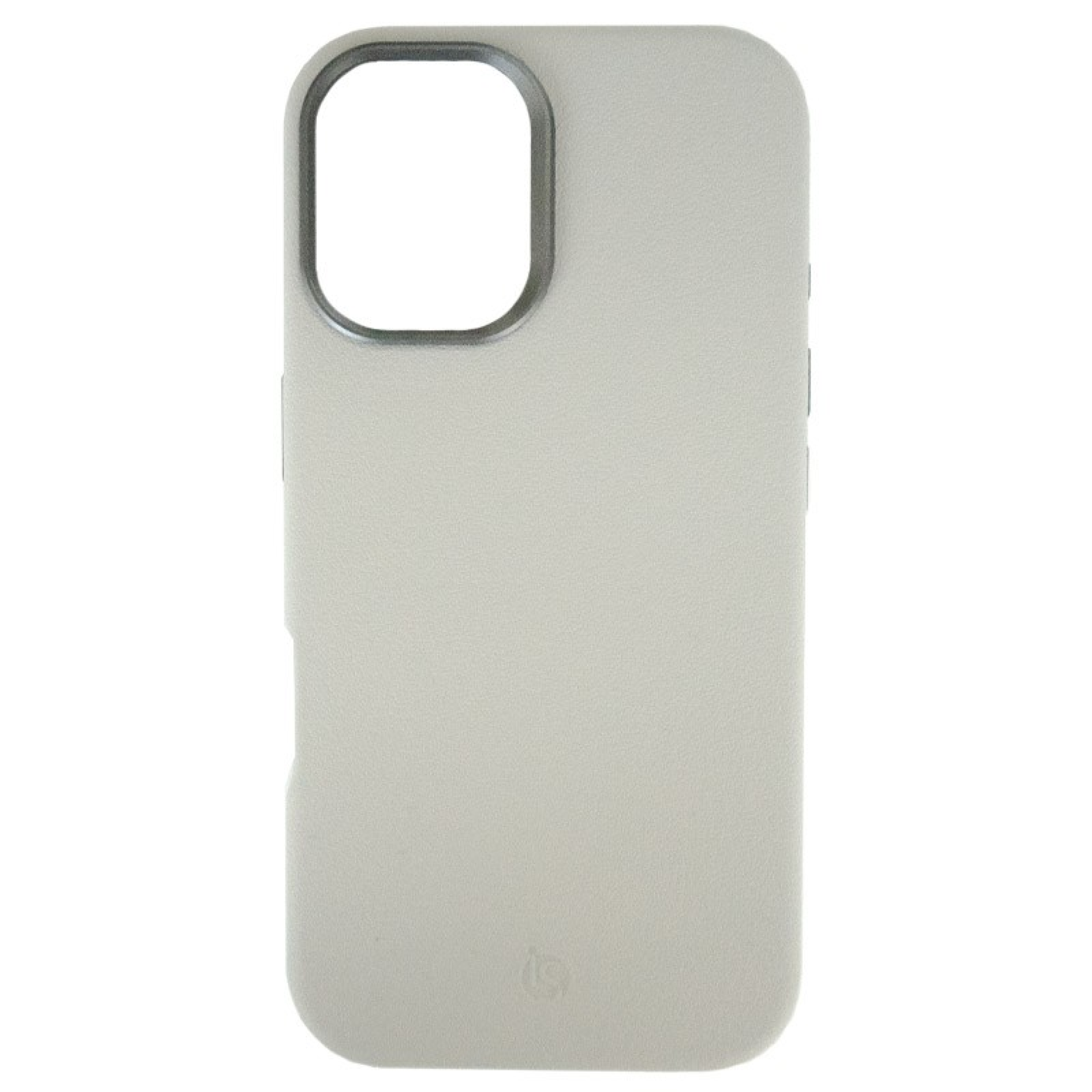 Capa em Pele Magsafe Branco iPhone 17