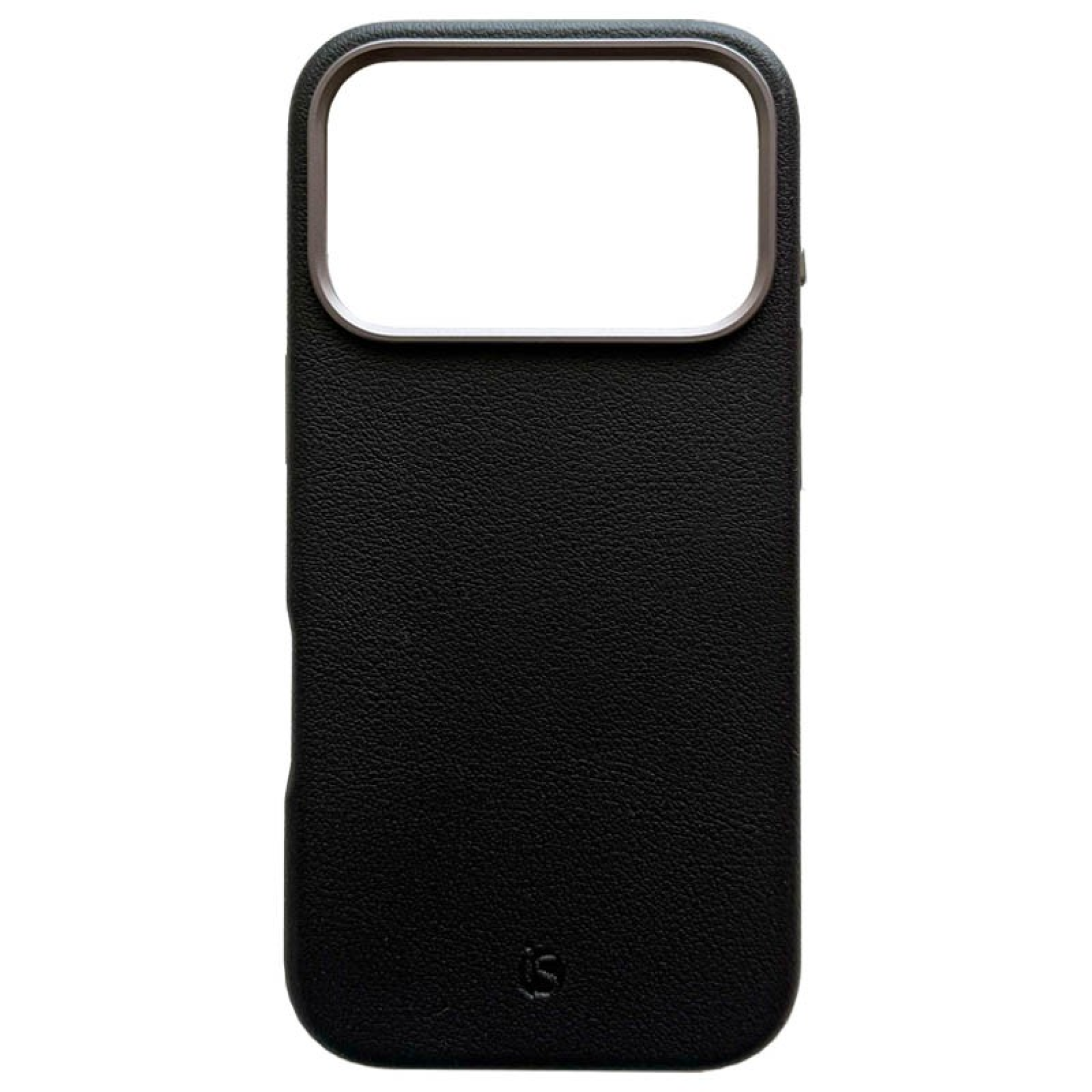 Magsafe leren hoesje iPhone 17 Pro Zwart