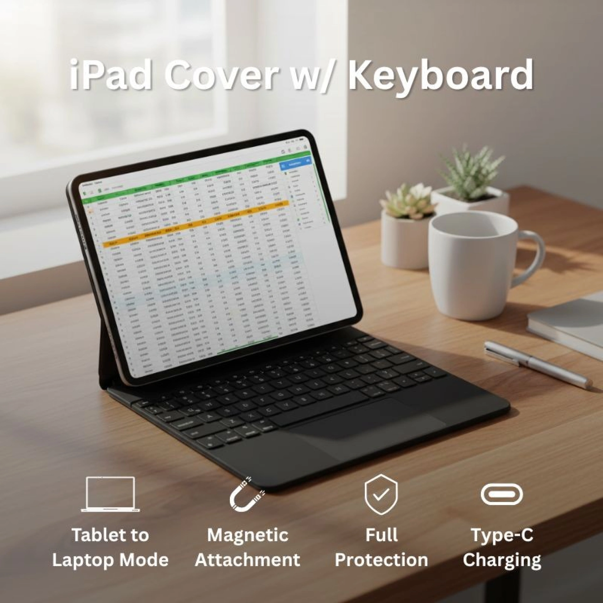 iPad Hoes met Toetsenbord
