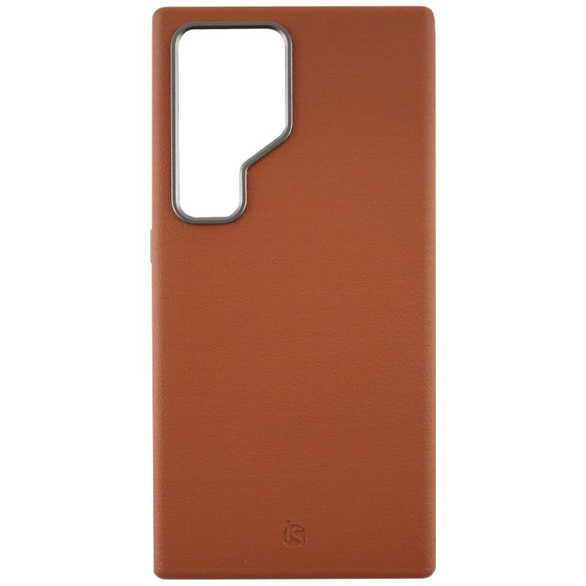 Funda Piel Samsung con MagSafe Marrón S25 Ultra
