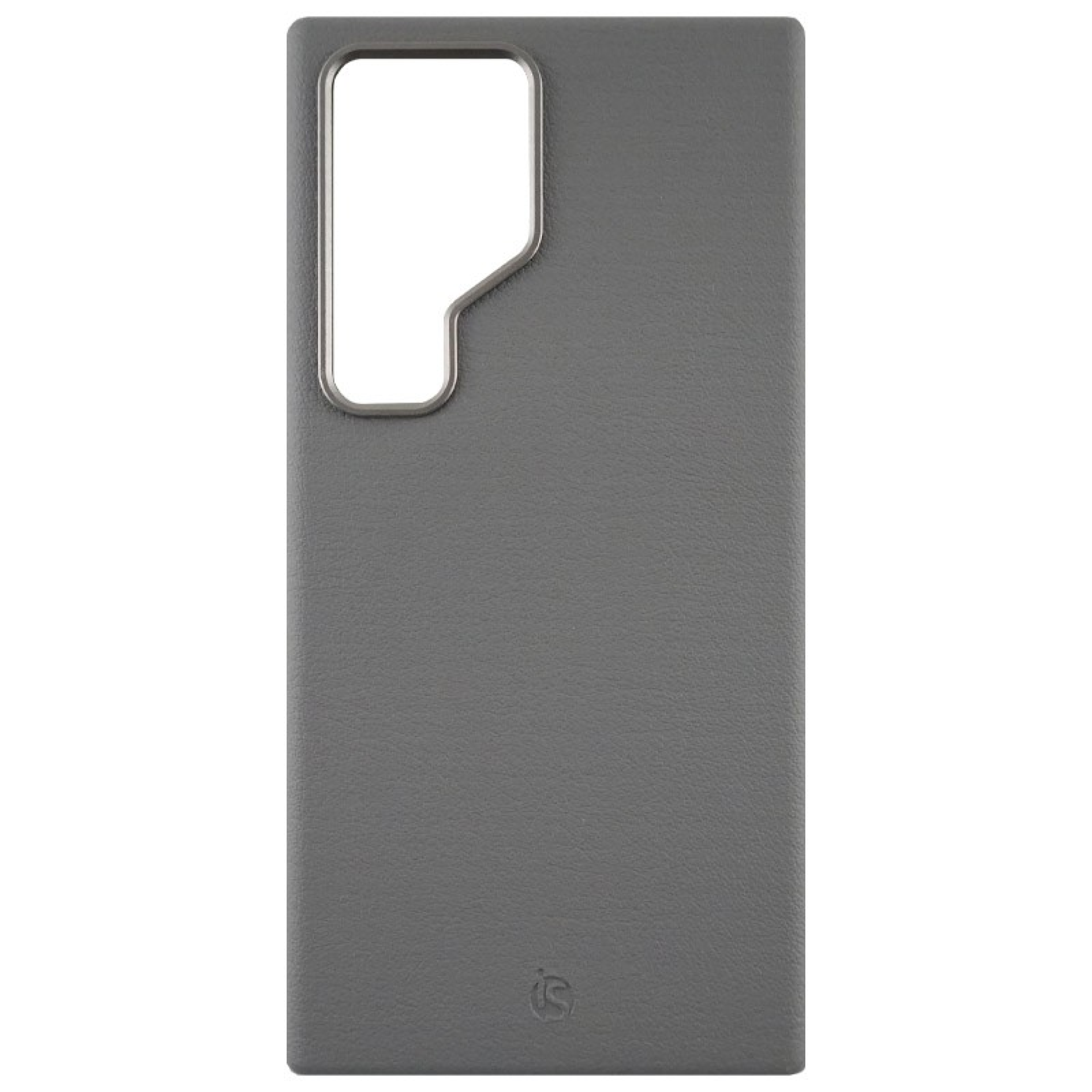 Funda Piel Samsung con MagSafe Gris S24 Ultra