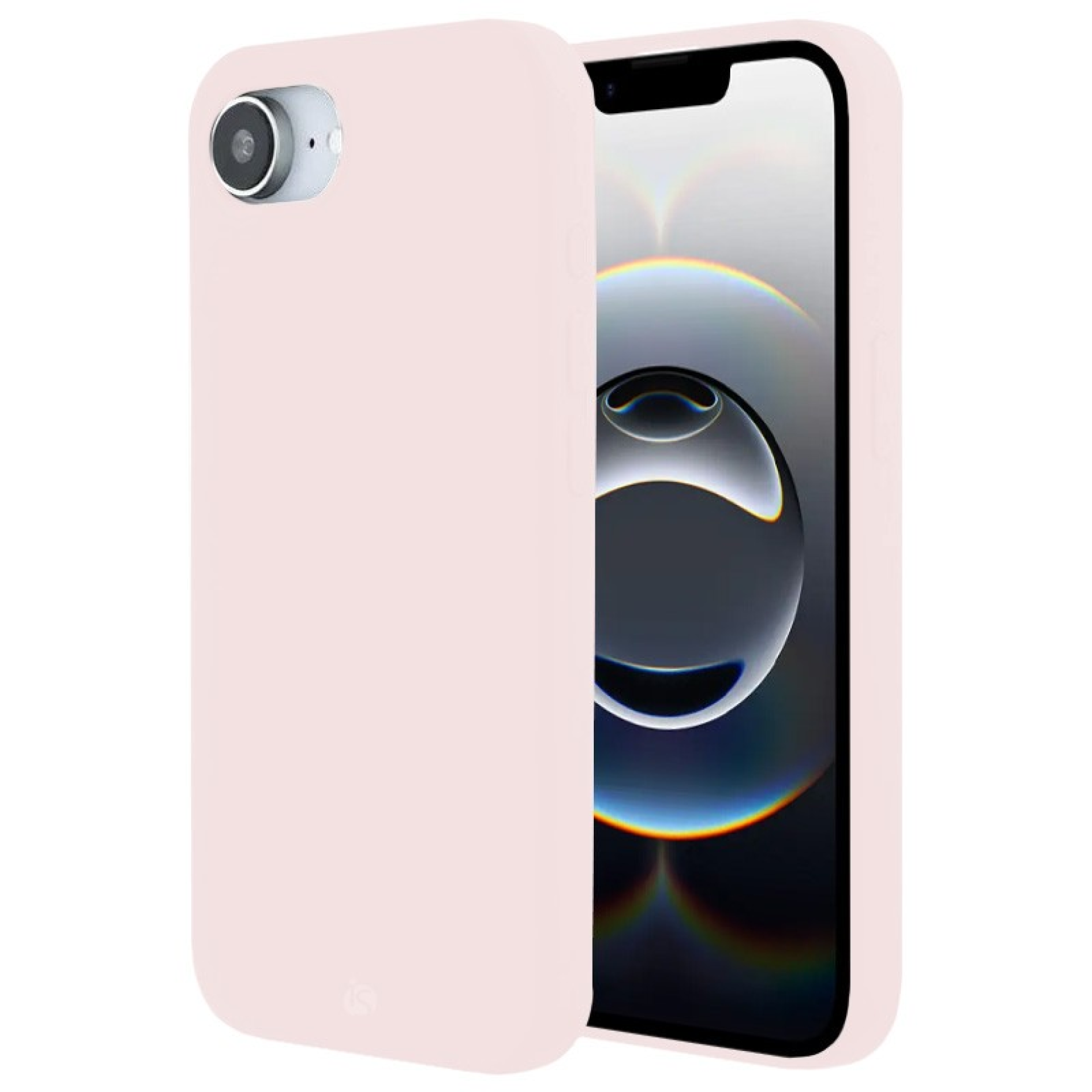 Funda en Silicona Líquida Magsafe iPhone 16e Rosa