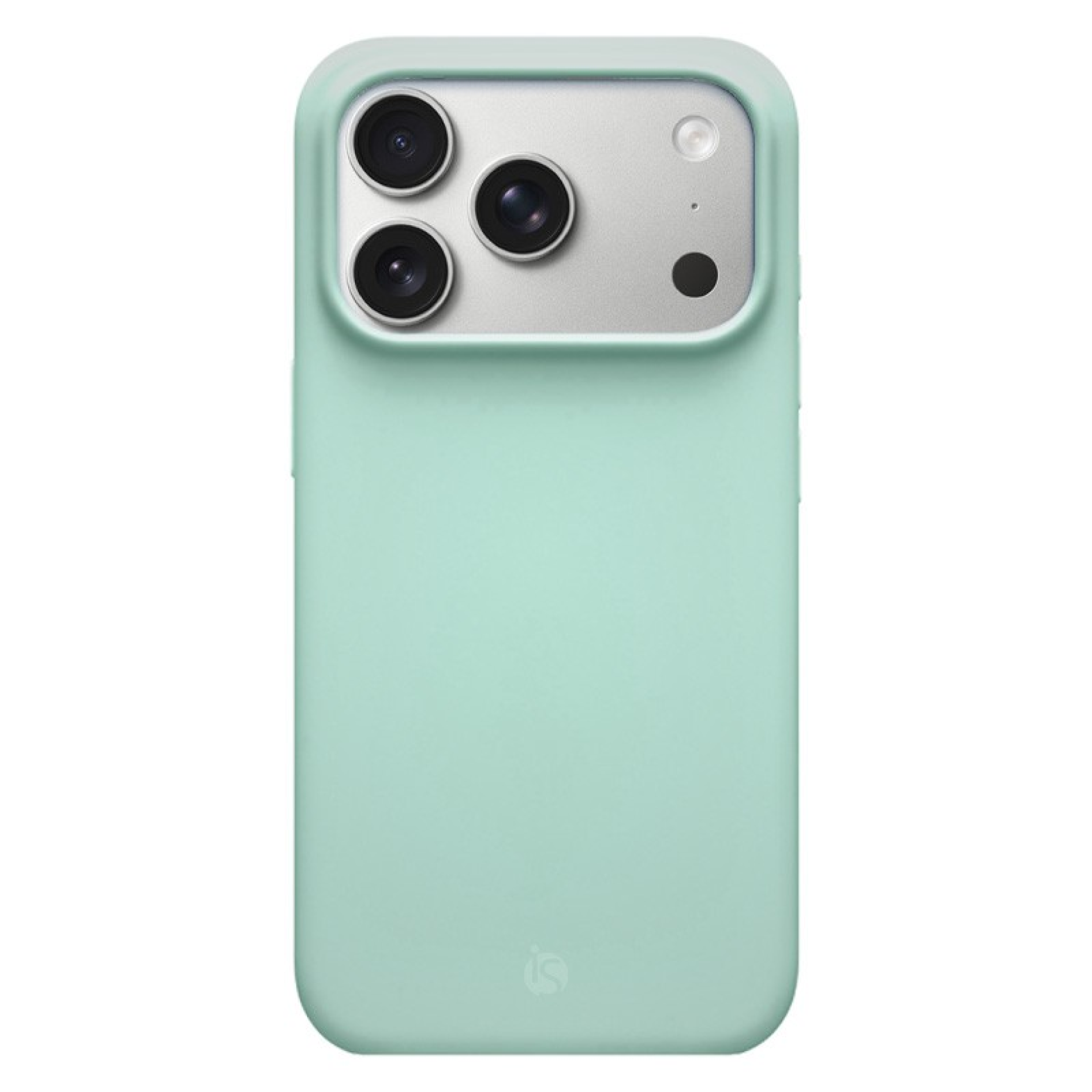 Liquid siliconen laag Magsafe iPhone 17 Pro Max Lichtblauw