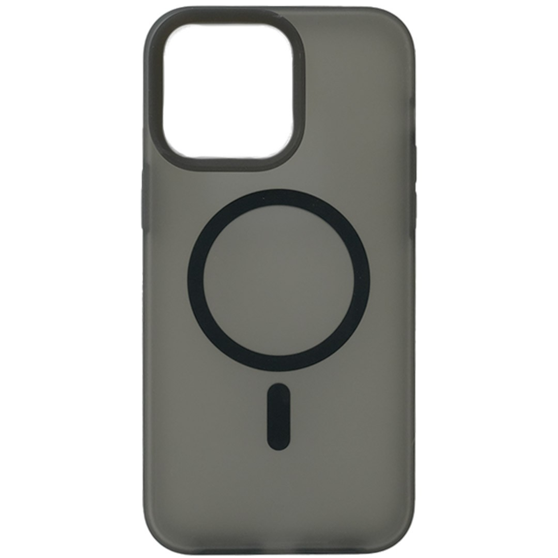 Coque Transparente Colorée MagSafe iPhone 14 Noir