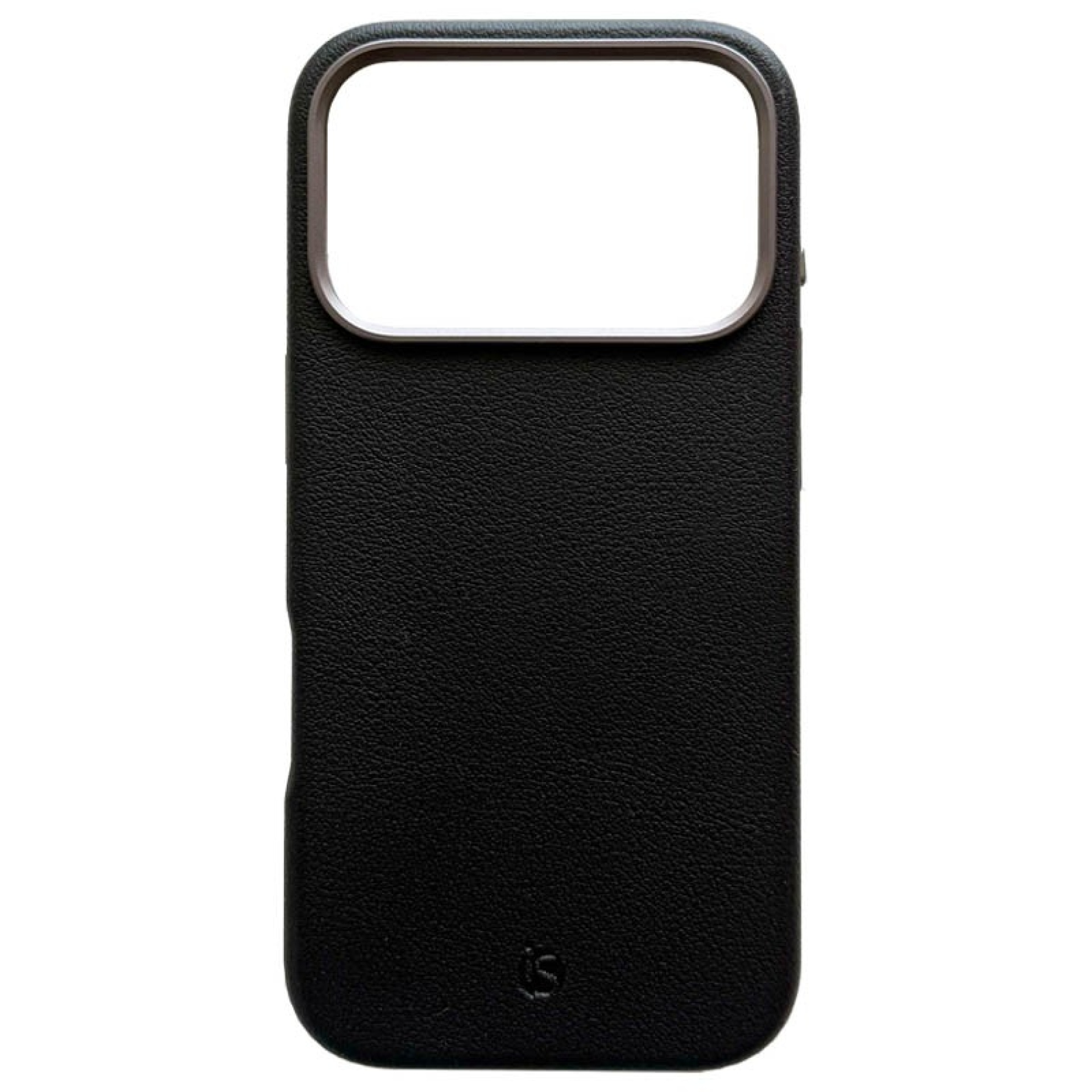 Coque en cuir MagSafe iPhone 17 Pro Noir