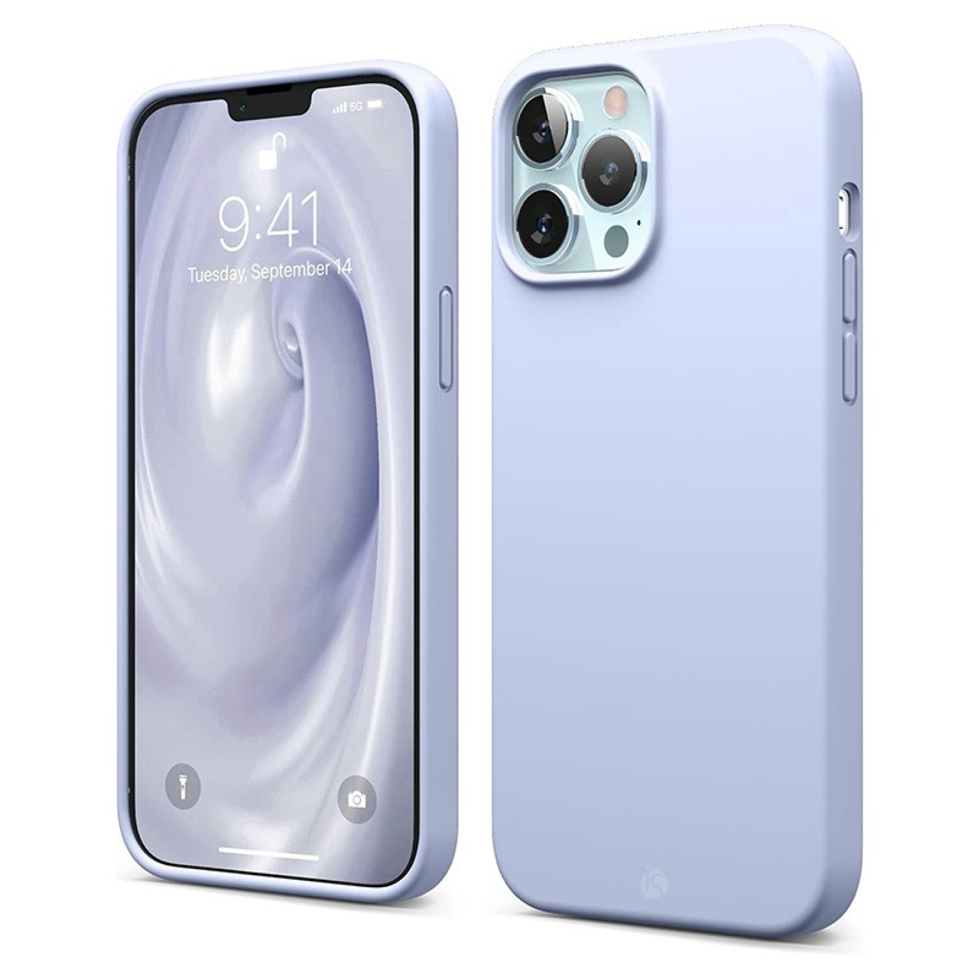 Funda en Silicona Líquida Magsafe iPhone 12 Pro Lavanda