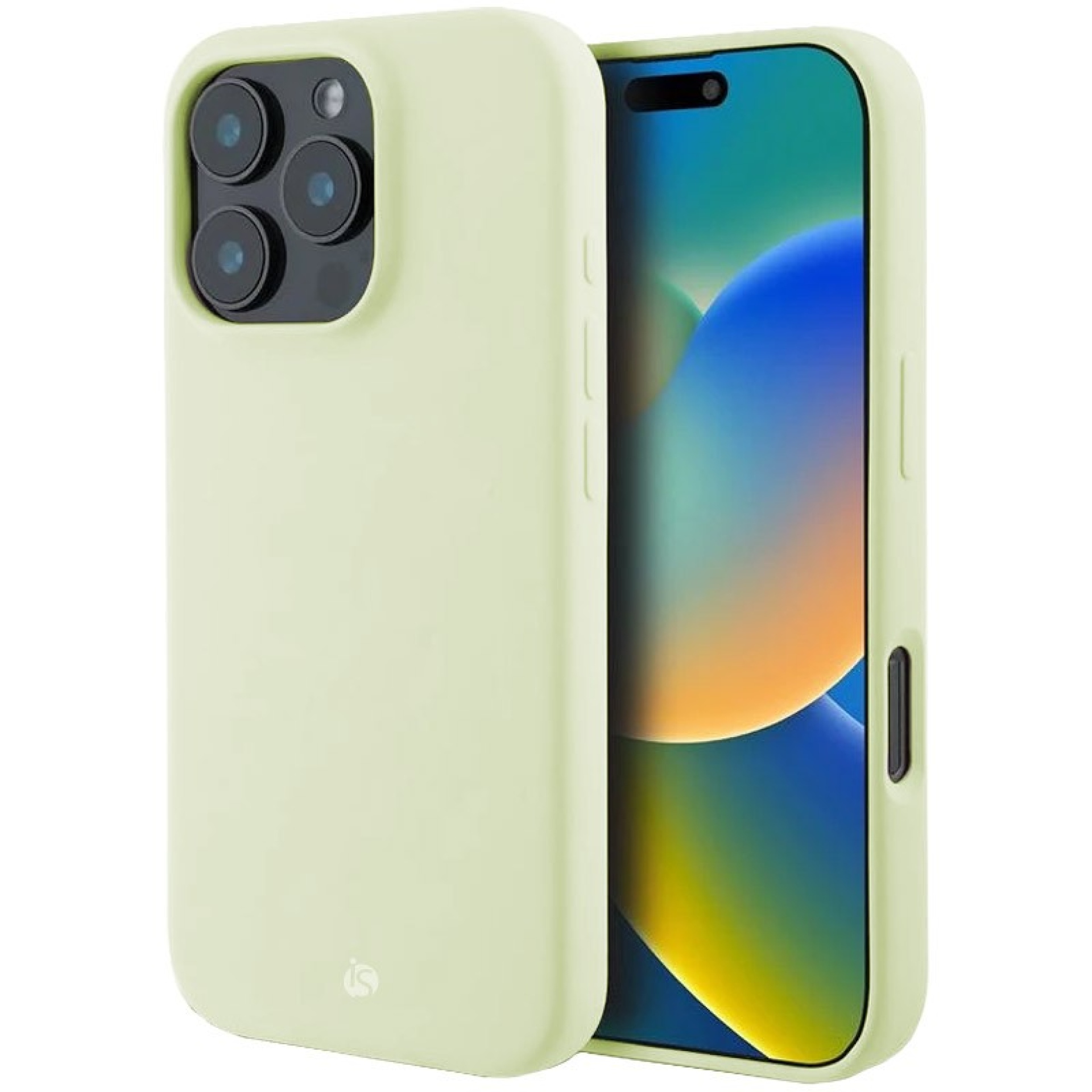 Coque en Silicone Liquide Magsafe pour iPhone 16 Pro Max Vert Clair