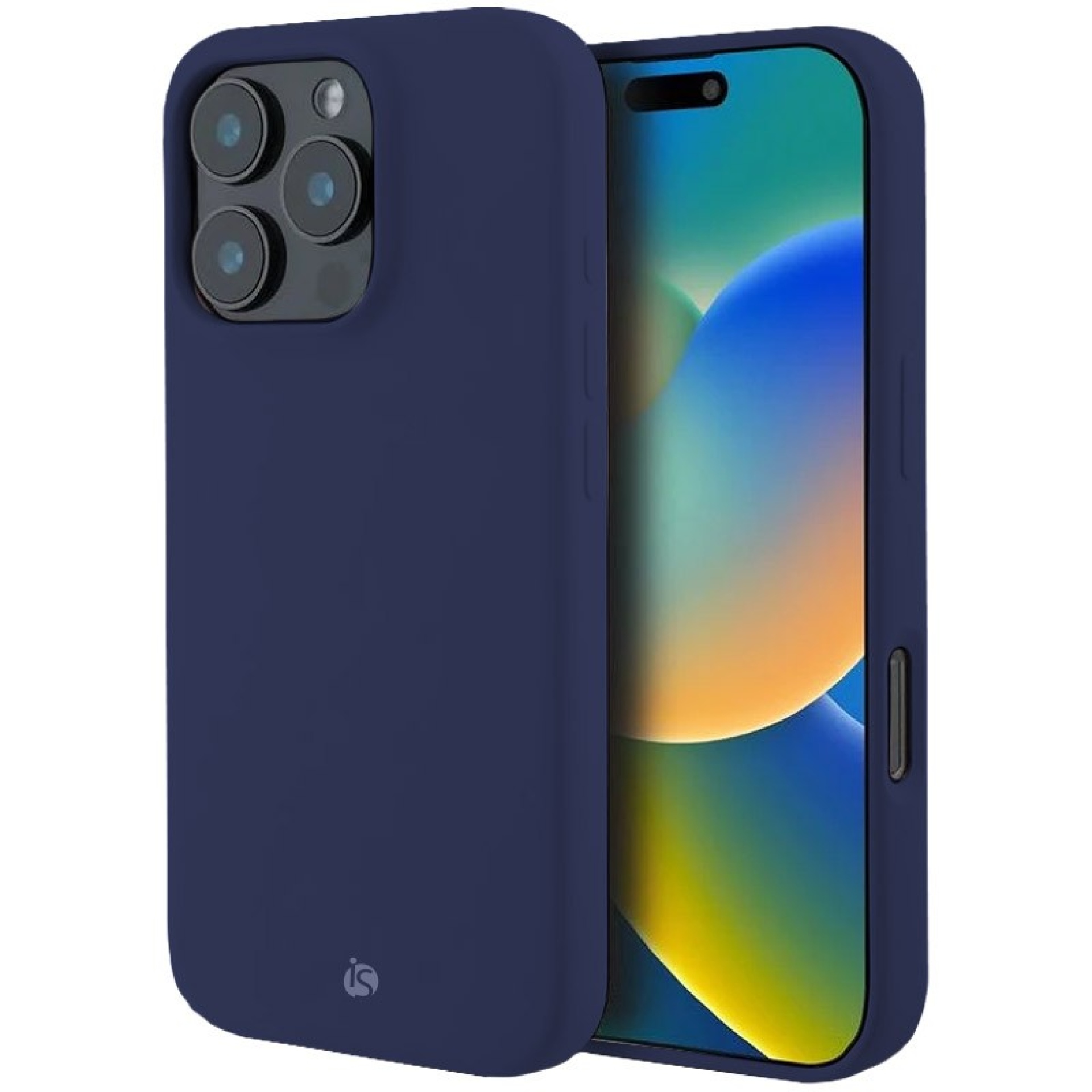 Funda en Silicona Líquida Magsafe iPhone Azul 16 Pro Max