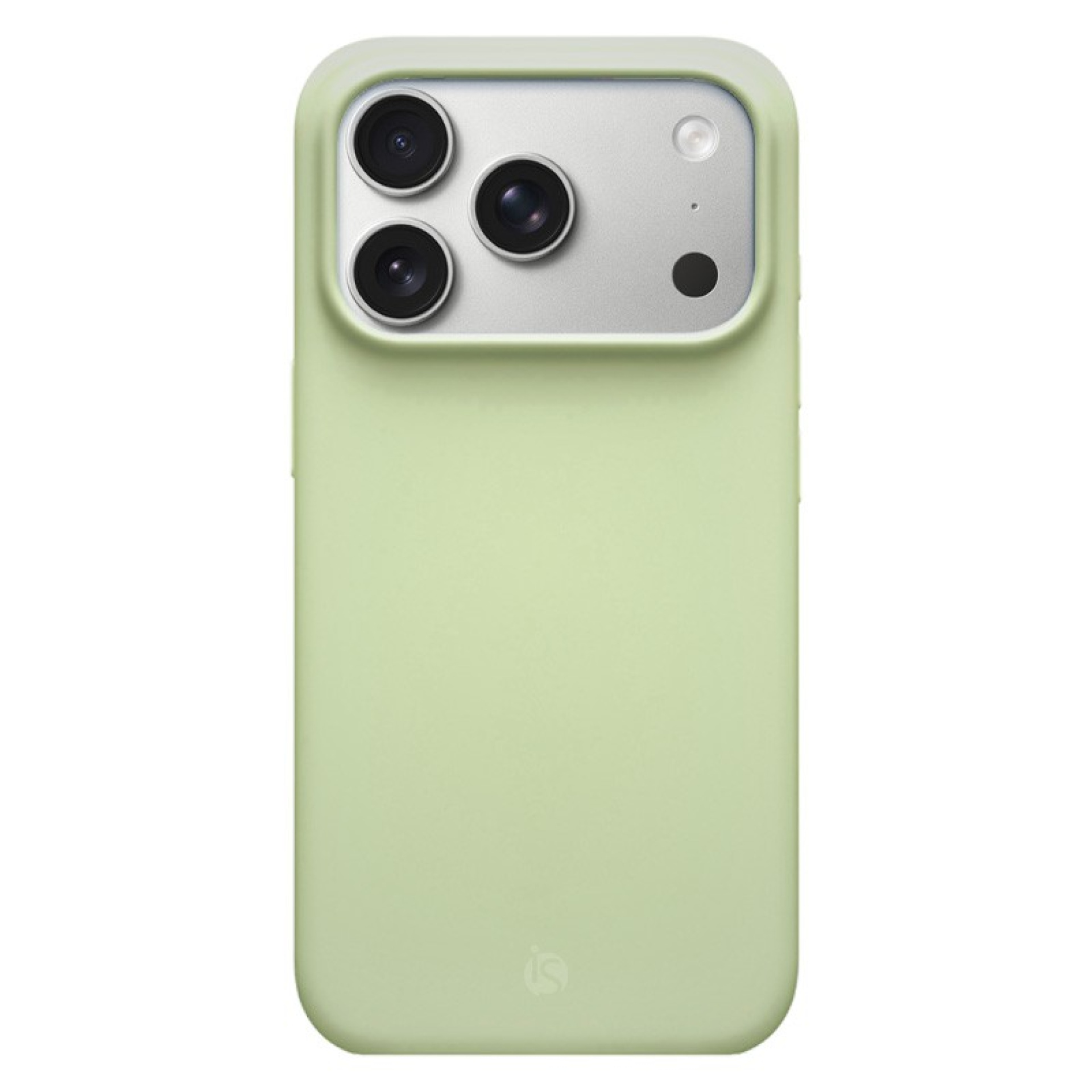 Funda en Silicona Líquida Magsafe iPhone 17 Pro Verde Claro