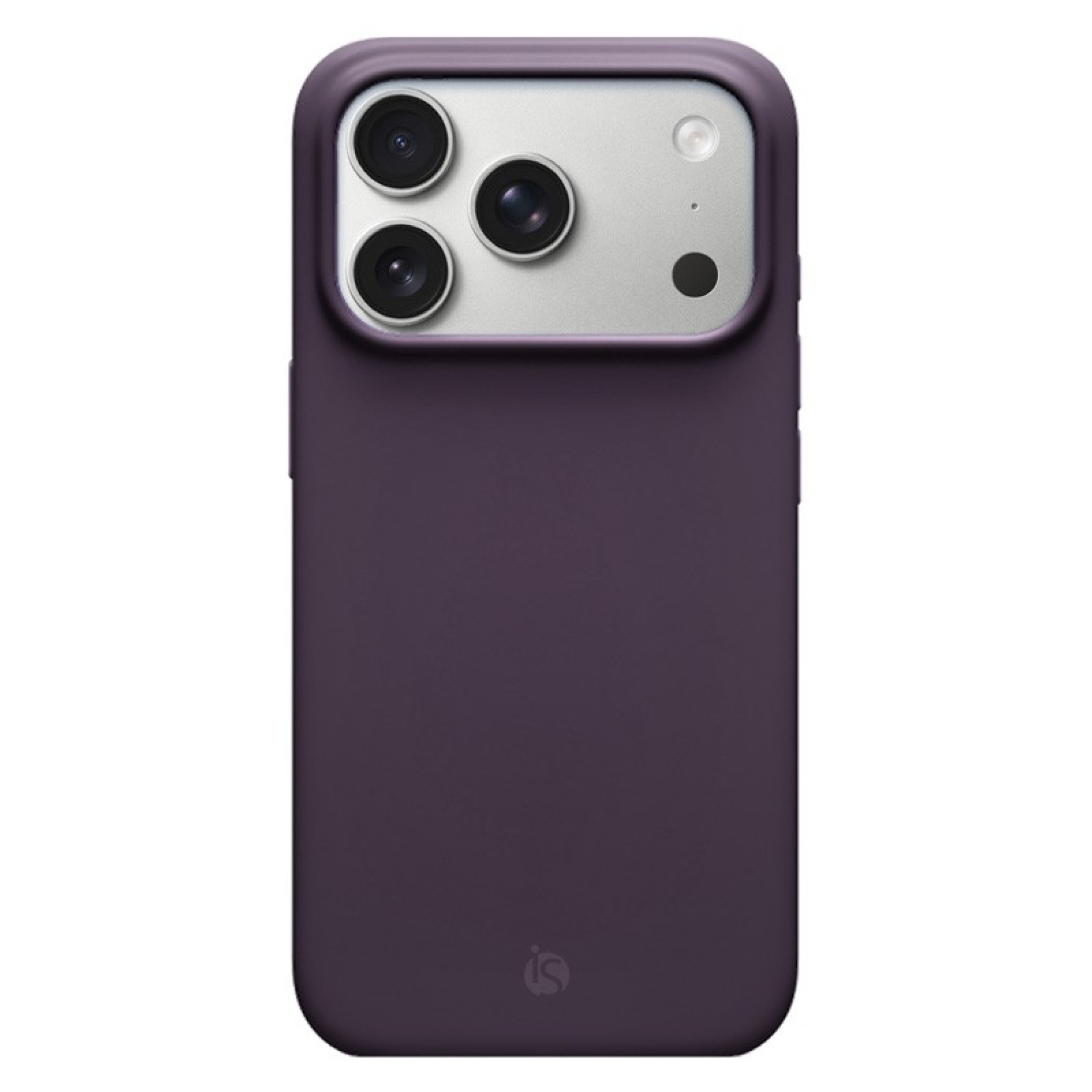 Funda en Silicona Líquida Magsafe iPhone 17 Pro Max Morado Oscuro