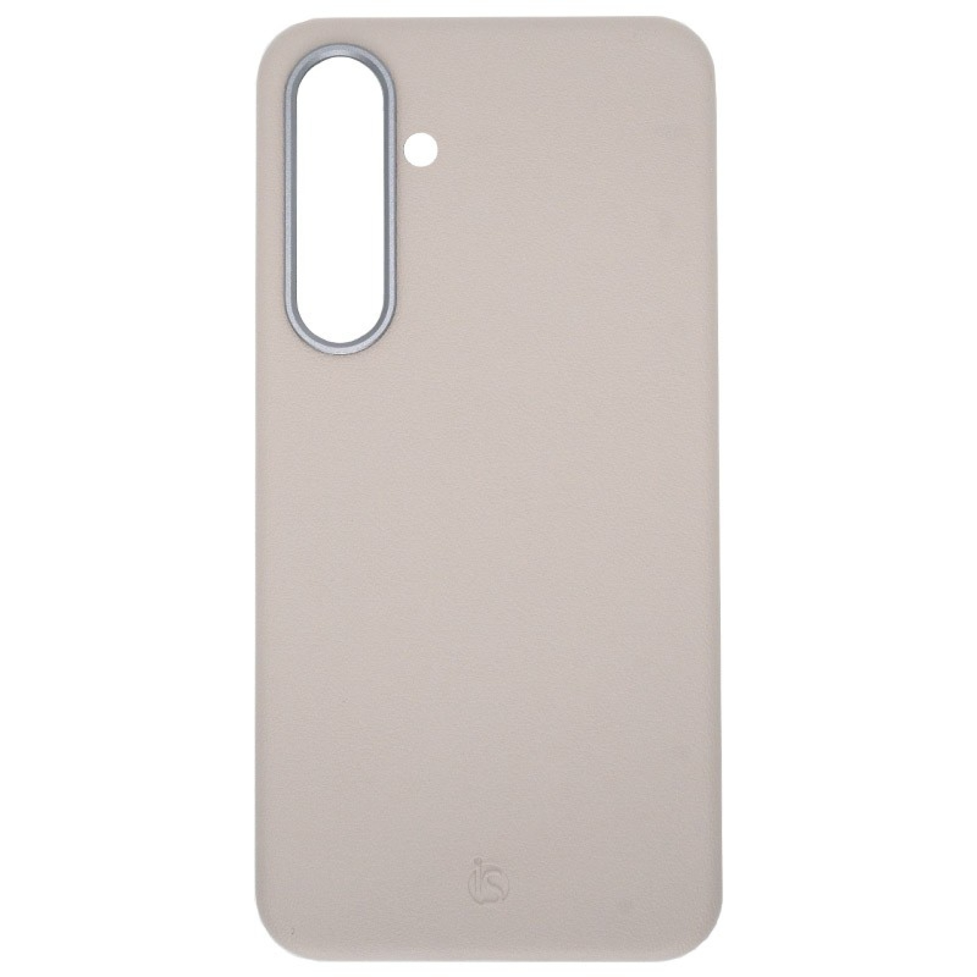 Coque Samsung Cuir MagSafe Blanc S25 Plus