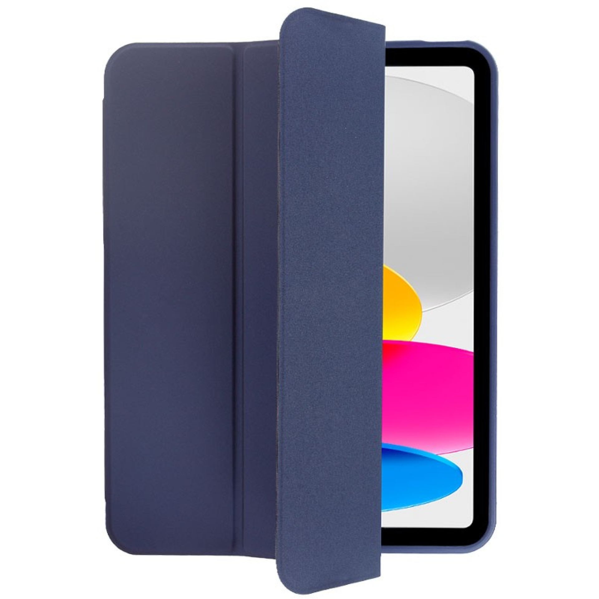 Capa iPad em Pele Azul Escuro 11" 11 (2025)
