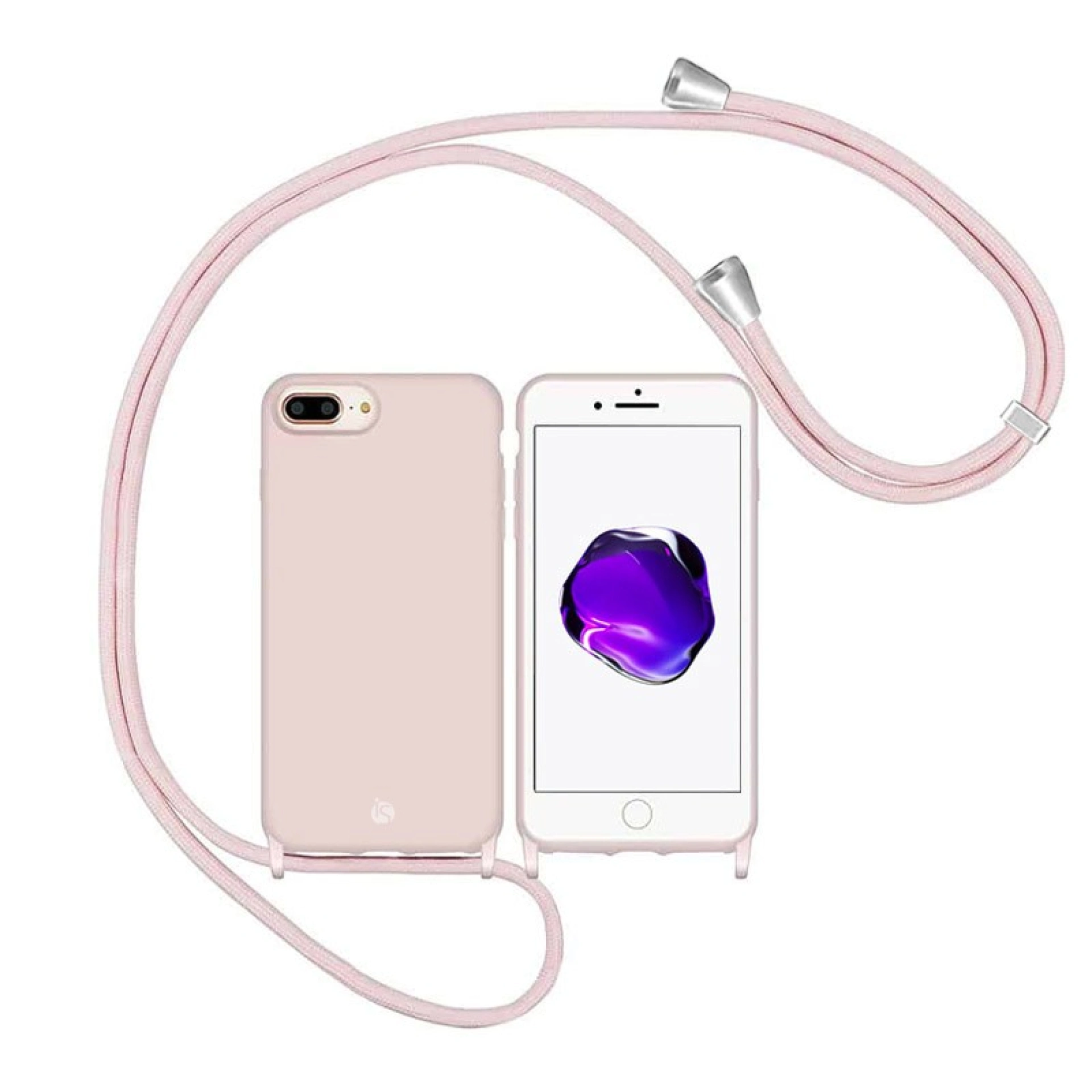 Capa com Cordão Ajustável Areia iPhone 8 Plus