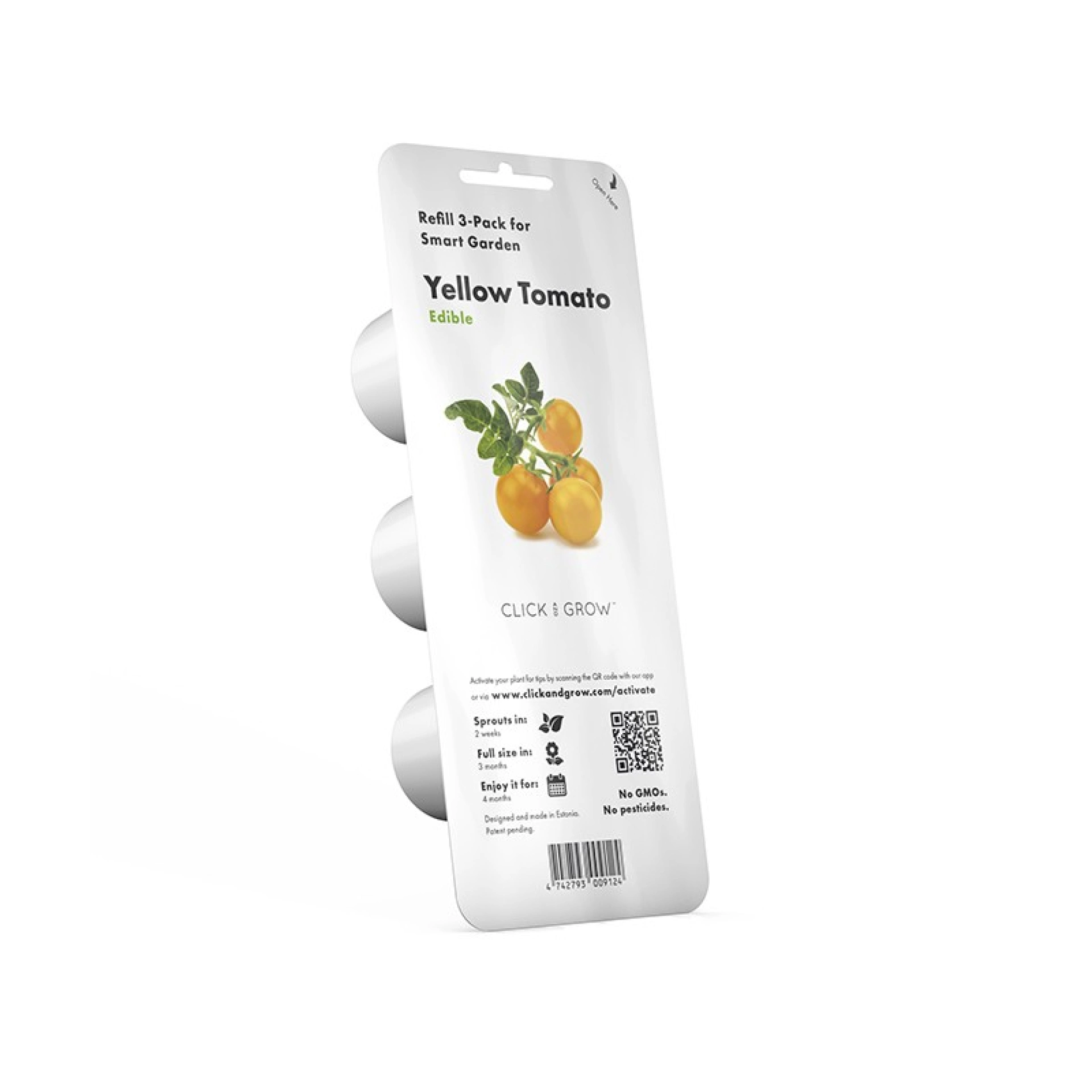 Cápsulas de Sementes Click and Grow 3 Tomate Amarelo